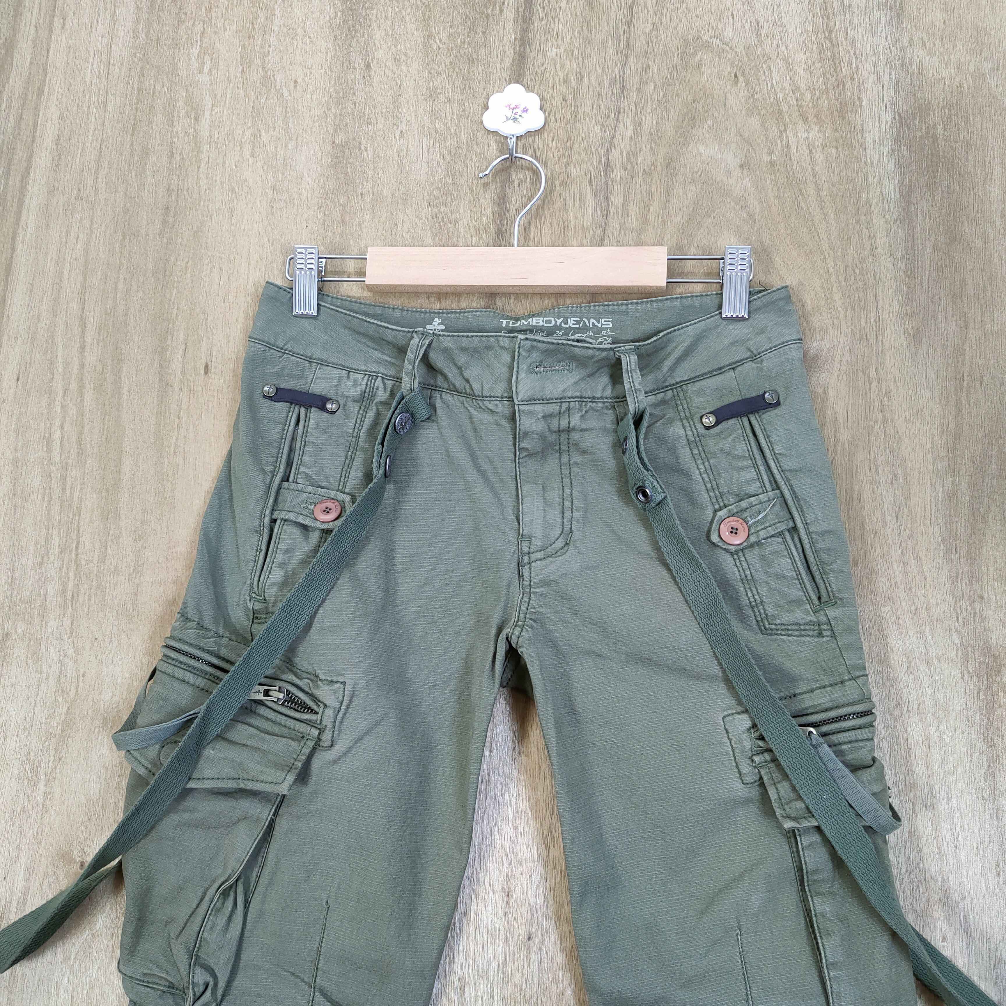 Japanese Brand JAPANESE BRAND SUSPENDER CARGO PANTS Size US 26 / EU 42 - 2 Thumbnail