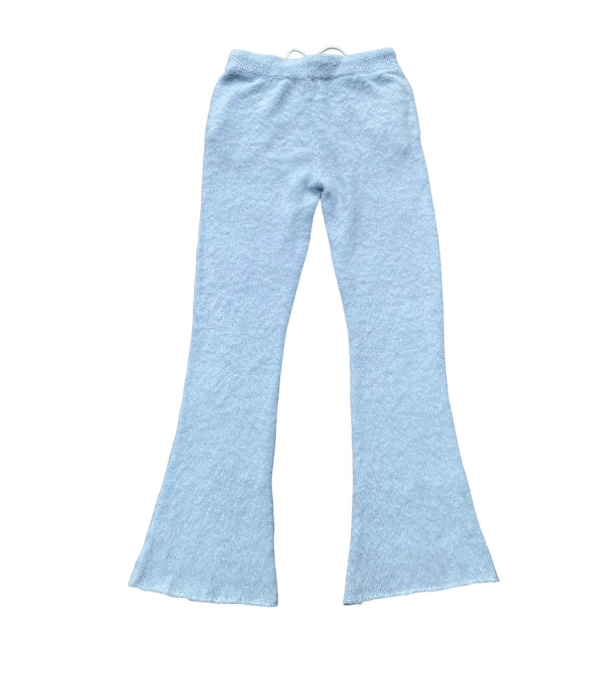 Japanese Brand Mohair Flare pants Brainwashed Size US 30 / EU 46 - 4 Thumbnail