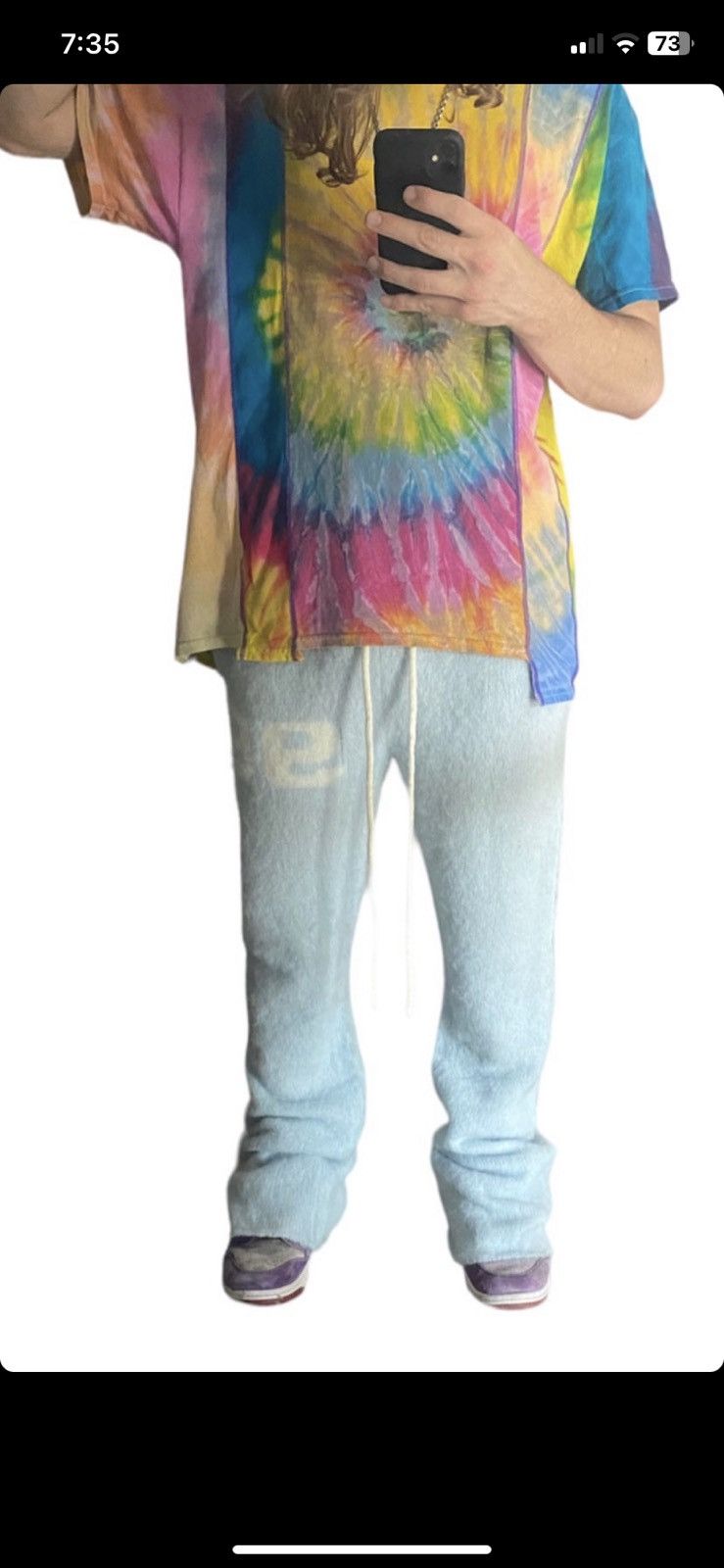 Japanese Brand Mohair Flare pants Brainwashed Size US 30 / EU 46 - 6 Thumbnail
