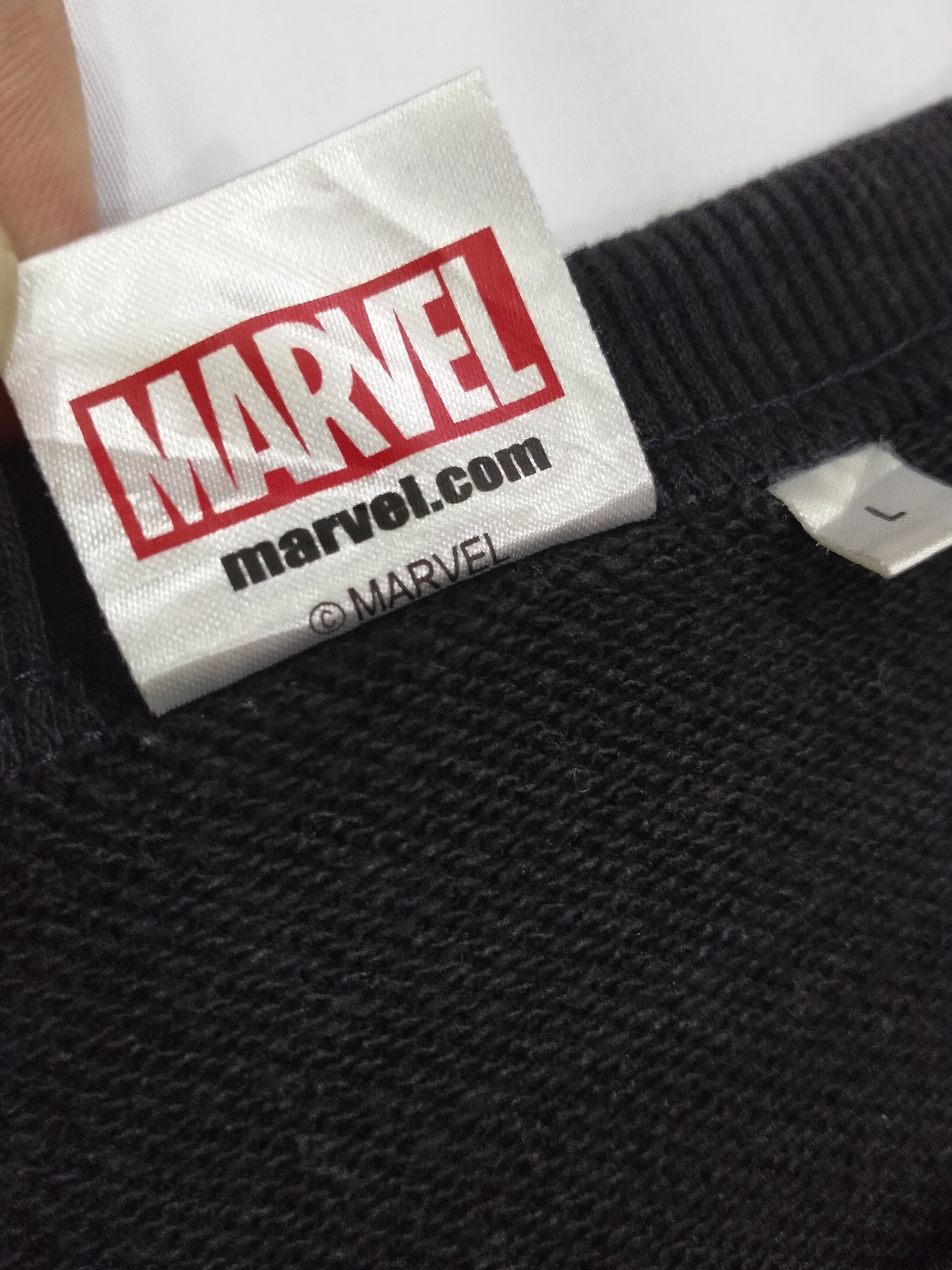 Marvel Comics Marvel Vintage Spelled Out Short Sleeve Sweatshirt Size US L / EU 52-54 / 3 - 4 Thumbnail