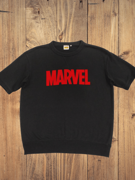 Marvel Comics Marvel Vintage Spelled Out Short Sleeve Sweatshirt Size US L / EU 52-54 / 3 - 1 Thumbnail