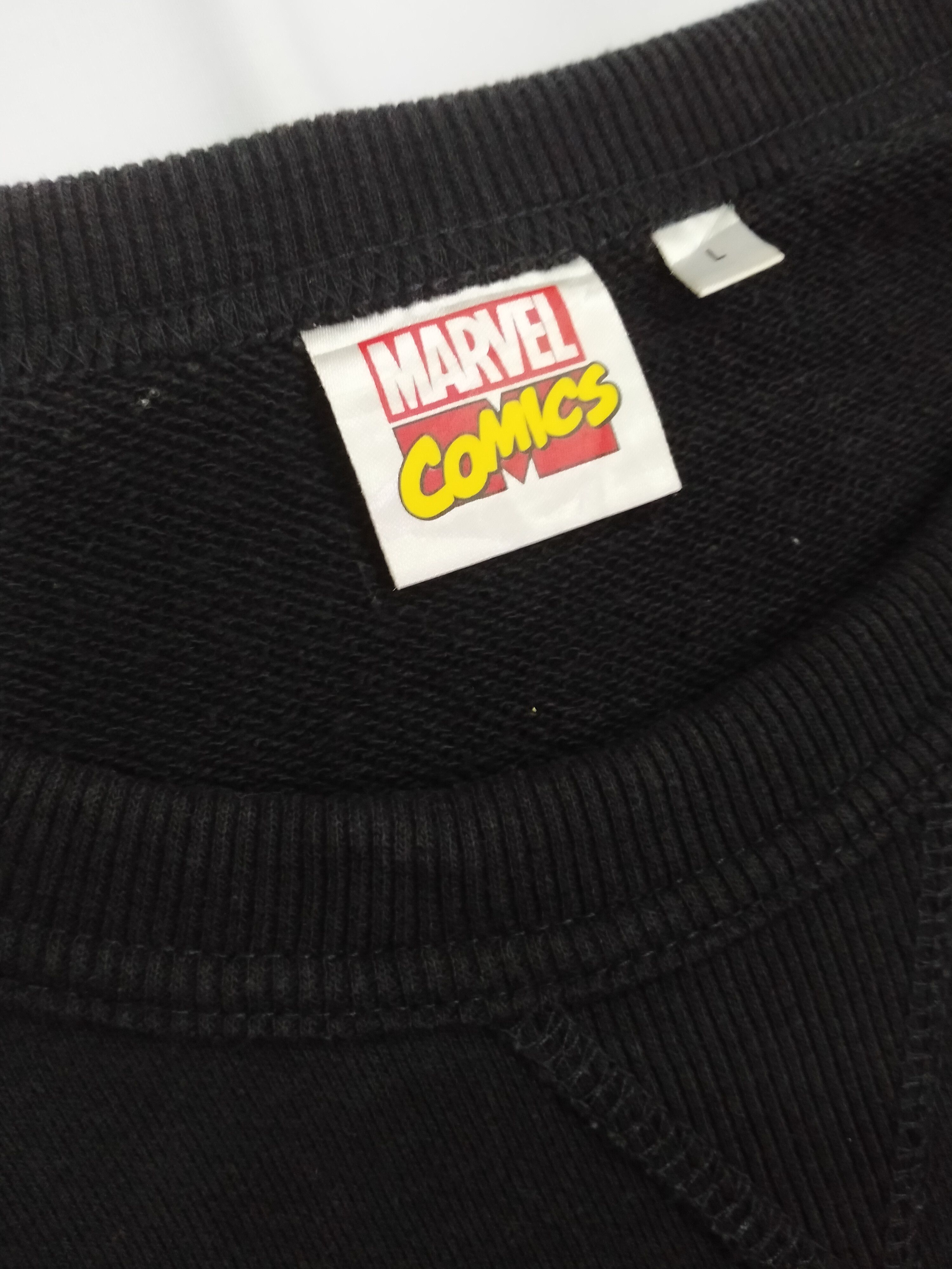 Marvel Comics Marvel Vintage Spelled Out Short Sleeve Sweatshirt Size US L / EU 52-54 / 3 - 3 Thumbnail