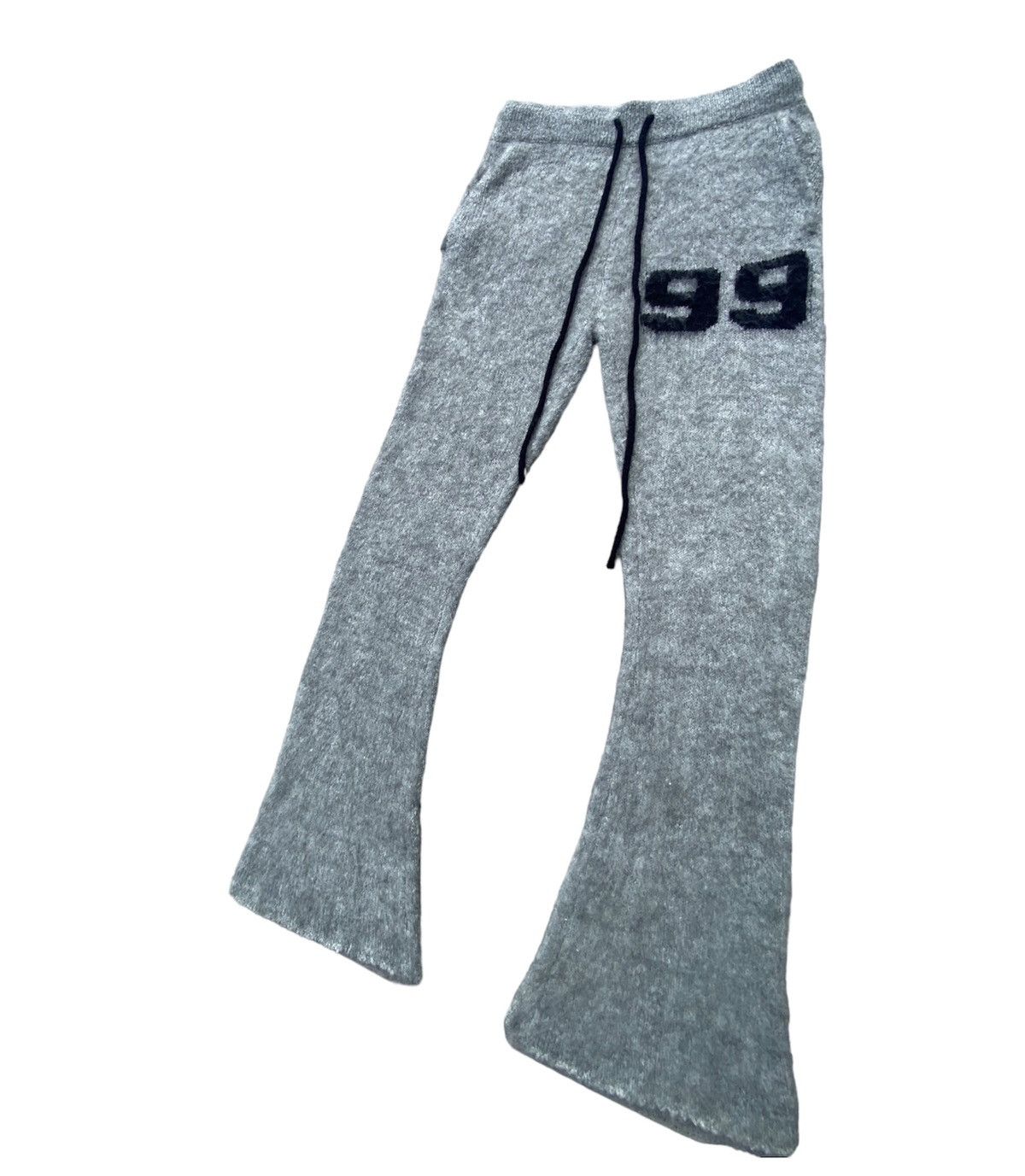 Japanese Brand Mohair Flare pants Brainwashed Size US 38 / EU 54 - 2 Thumbnail