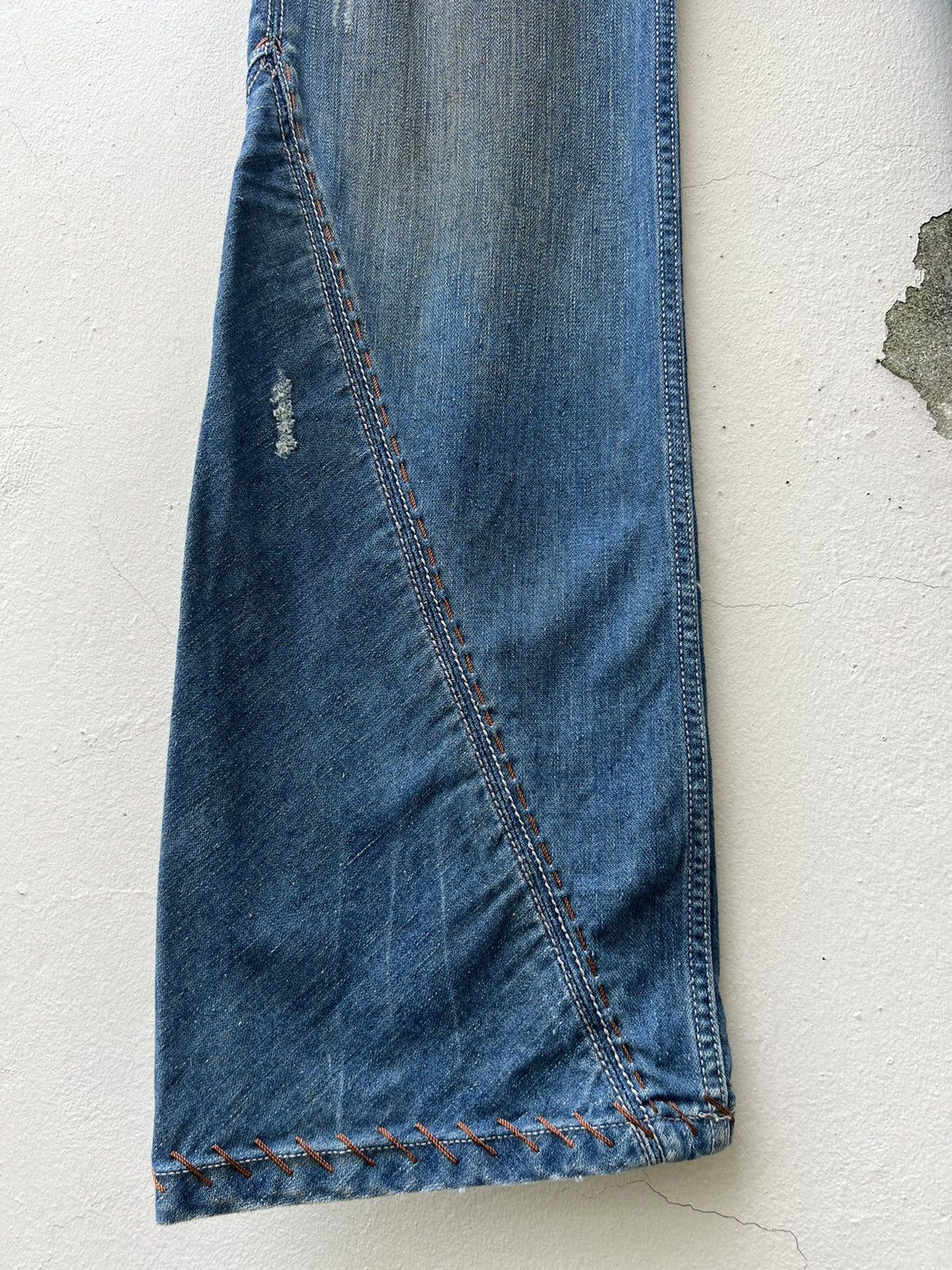 Antik Denim Dirty Mud 2000s Antik Denim Dirty Fade Denim Bootcut Jeans Size US 31 - 10 Thumbnail