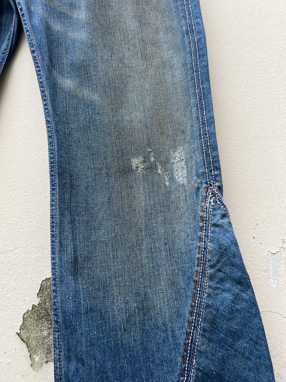 Antik Denim Dirty Mud 2000s Antik Denim Dirty Fade Denim Bootcut Jeans Size US 31 - 12 Thumbnail