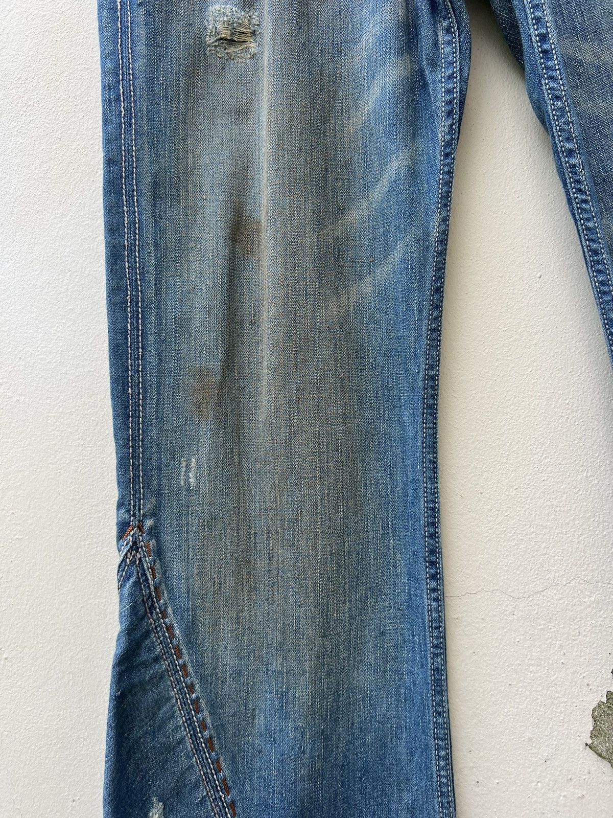 Antik Denim Dirty Mud 2000s Antik Denim Dirty Fade Denim Bootcut Jeans Size US 31 - 9 Thumbnail