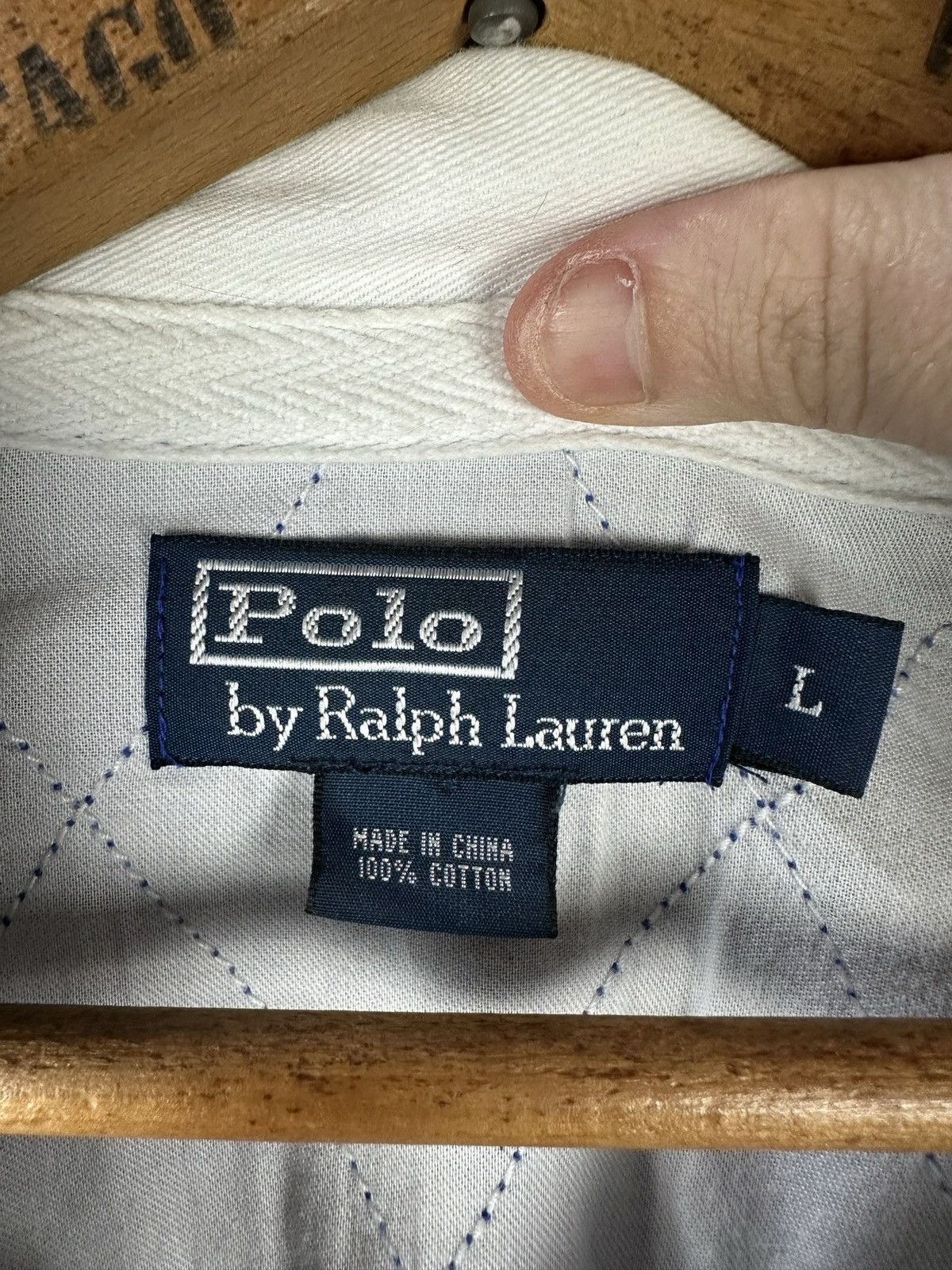 Polo Ralph Lauren Vintage Polo Ralph Lauren Blue Striped Rugby Polo Shirt Size US L / EU 52-54 / 3 - 4 Preview