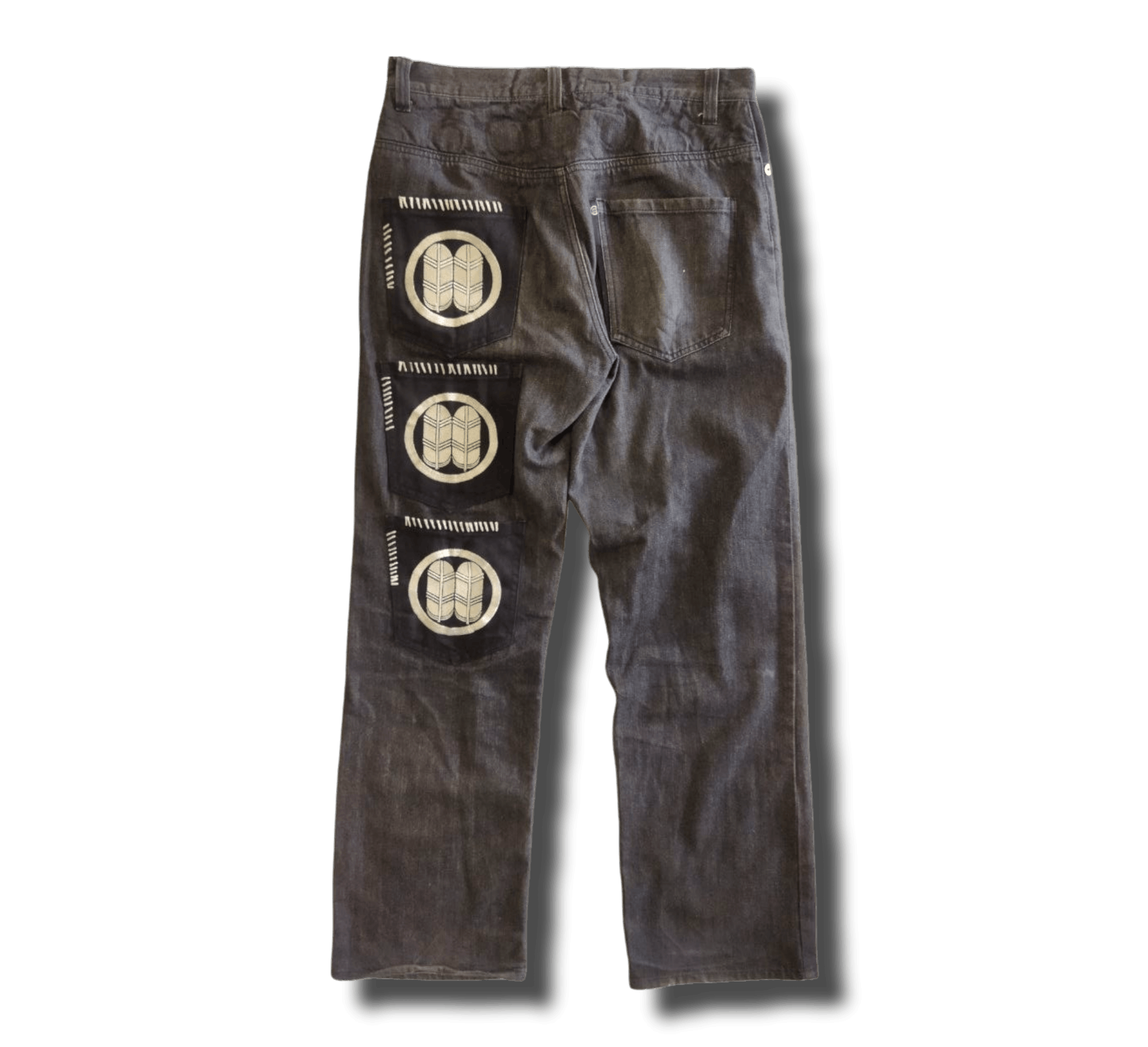 Japanese Brand Japanese Brand Sukajan Style 7 Pocket Jeans Size US 33 - 1 Thumbnail