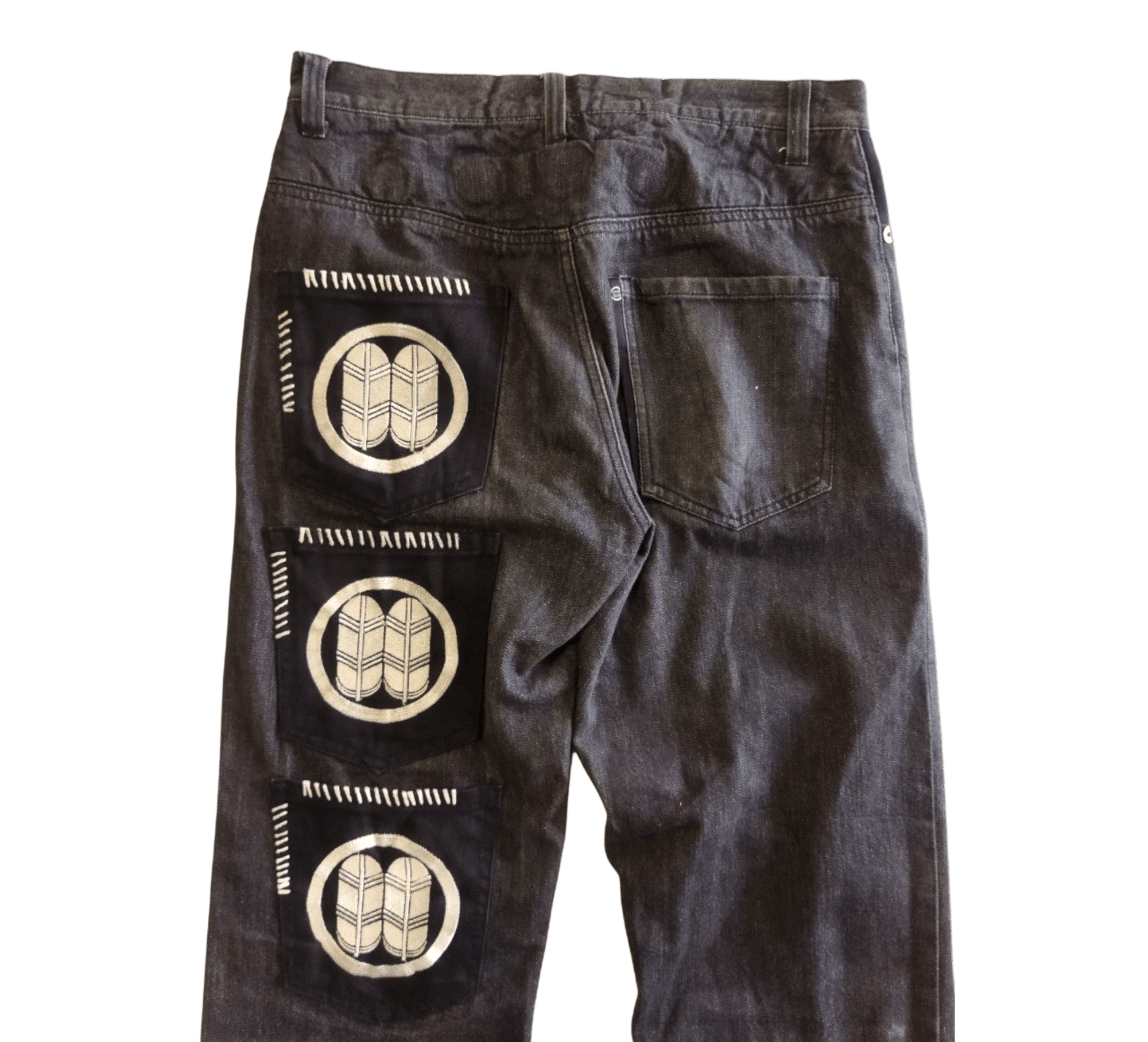 Japanese Brand Japanese Brand Sukajan Style 7 Pocket Jeans Size US 33 - 2 Thumbnail