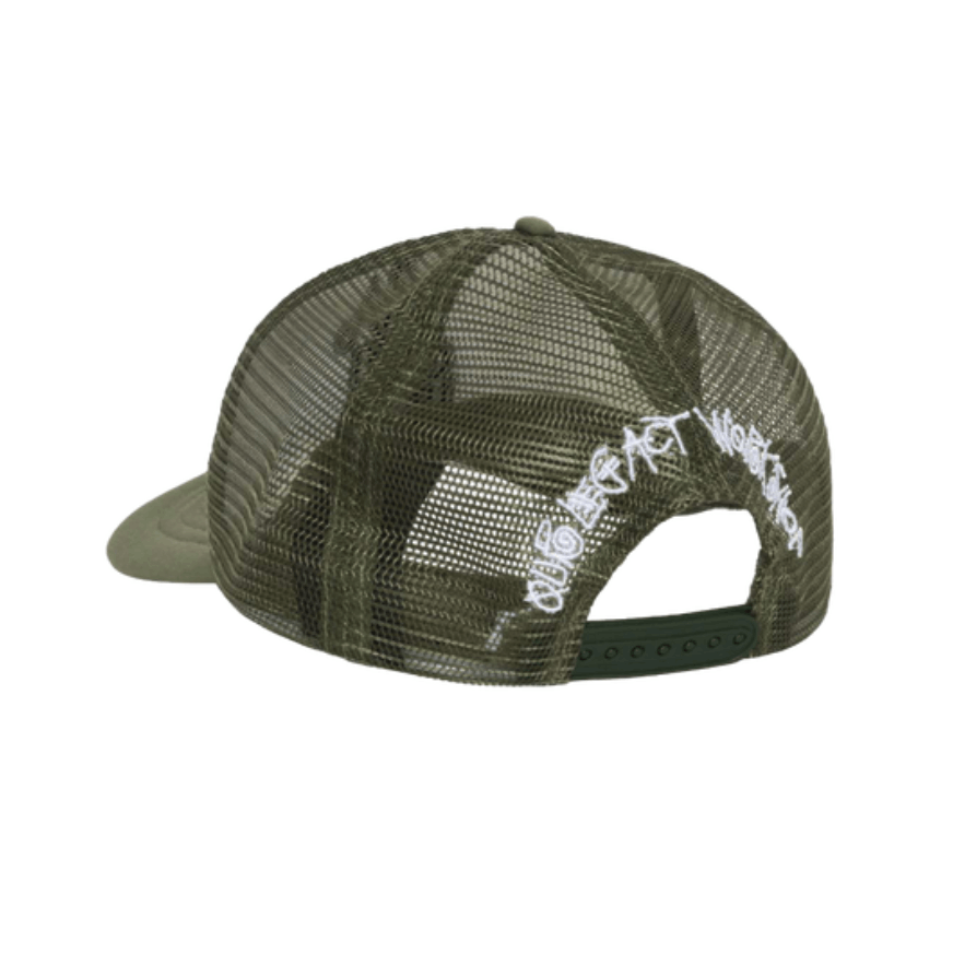 Our Legacy Stüssy X Our Legacy Work Shop Trucker Hat Olive | Grailed