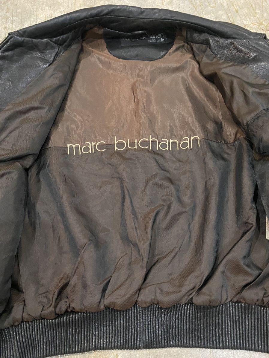 Marc Buchanan 90s Pelle Pelle Marc Buchanan chain tribal tattoo leather Size US L / EU 52-54 / 3 - 17 Thumbnail