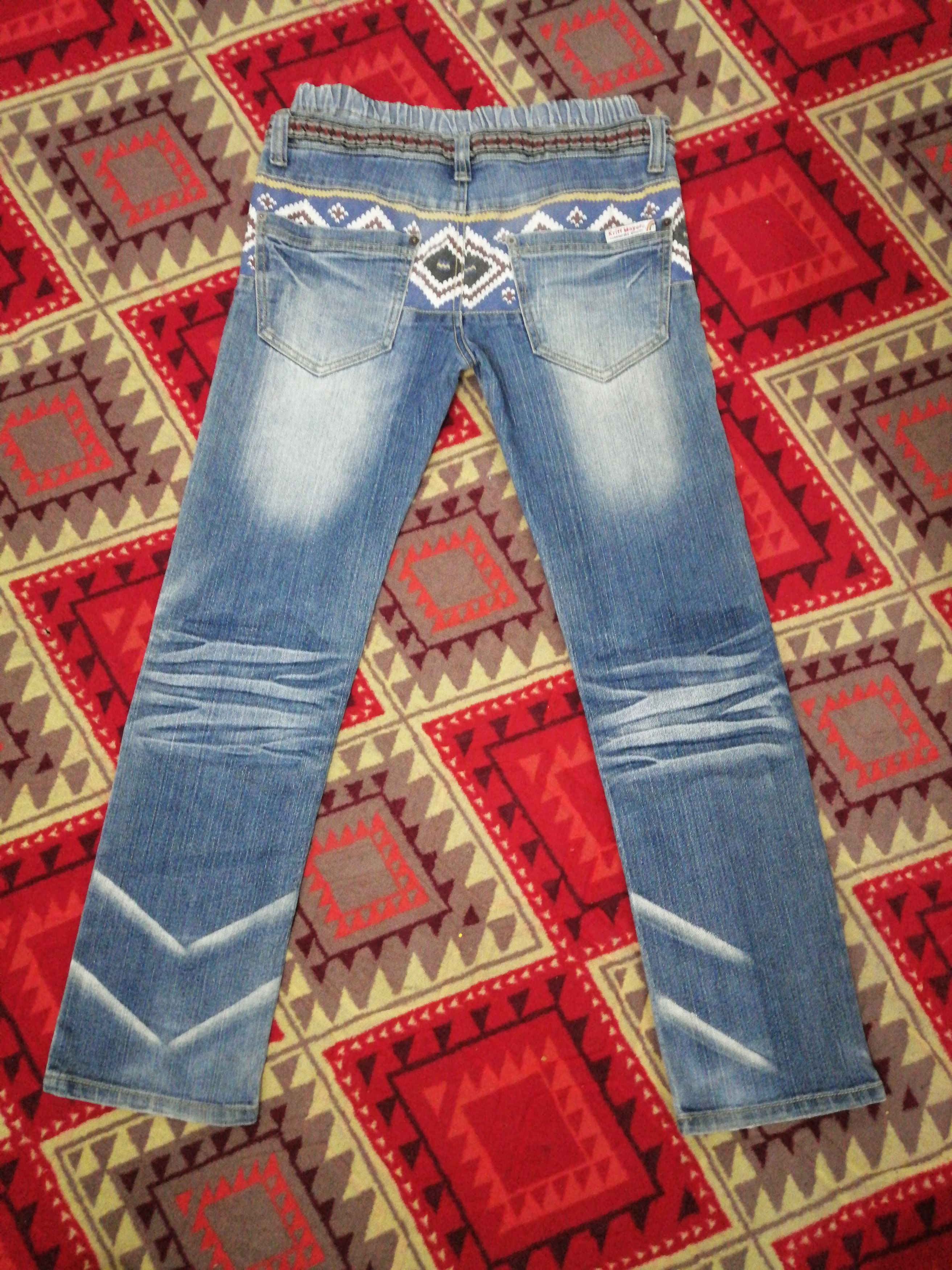 Designer × Japanese Brand Vtg Kriff Mayer Stretch denim Size US 32 / EU 48 - 17 Thumbnail