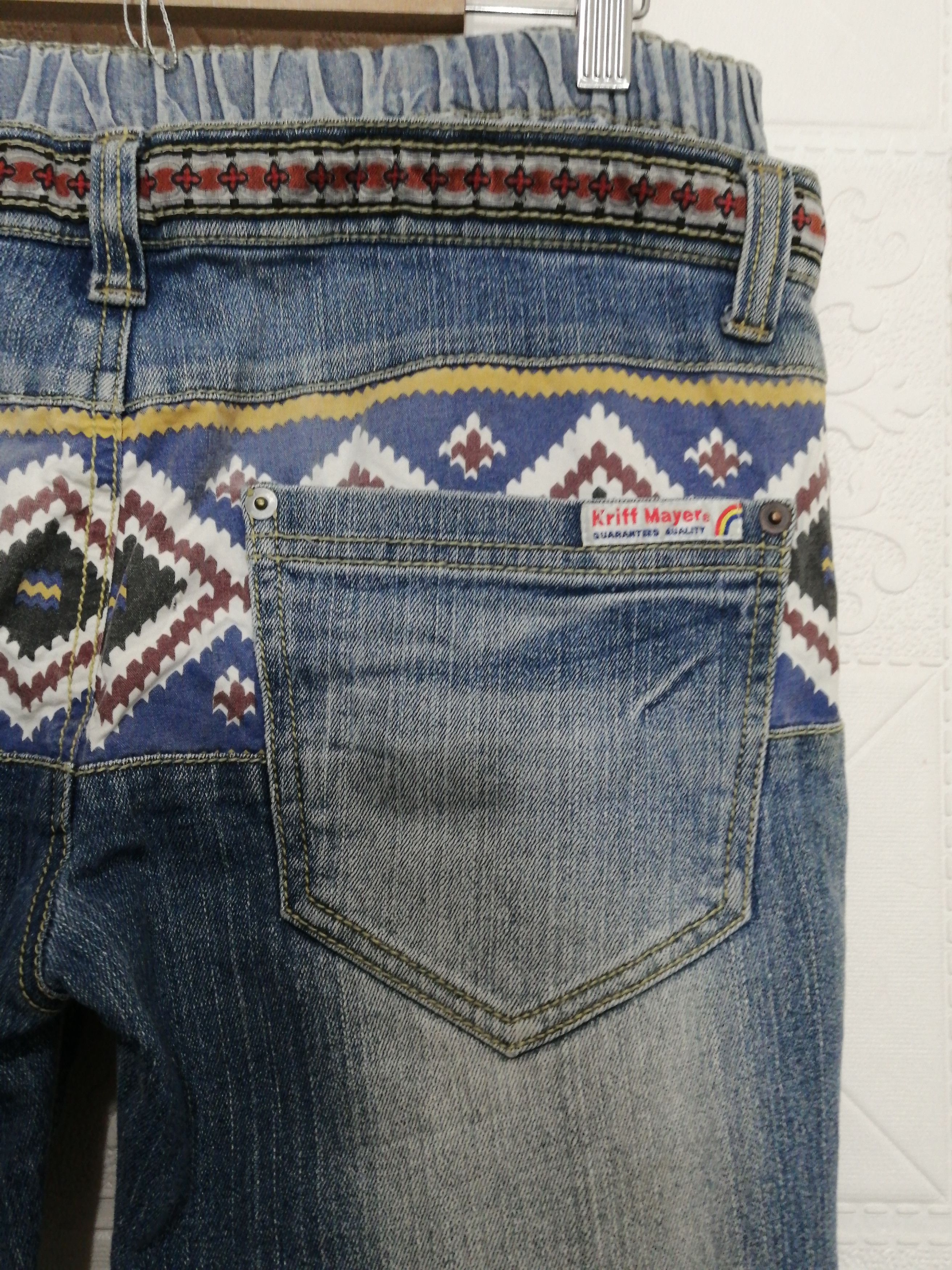 Designer × Japanese Brand Vtg Kriff Mayer Stretch denim Size US 32 / EU 48 - 2 Thumbnail