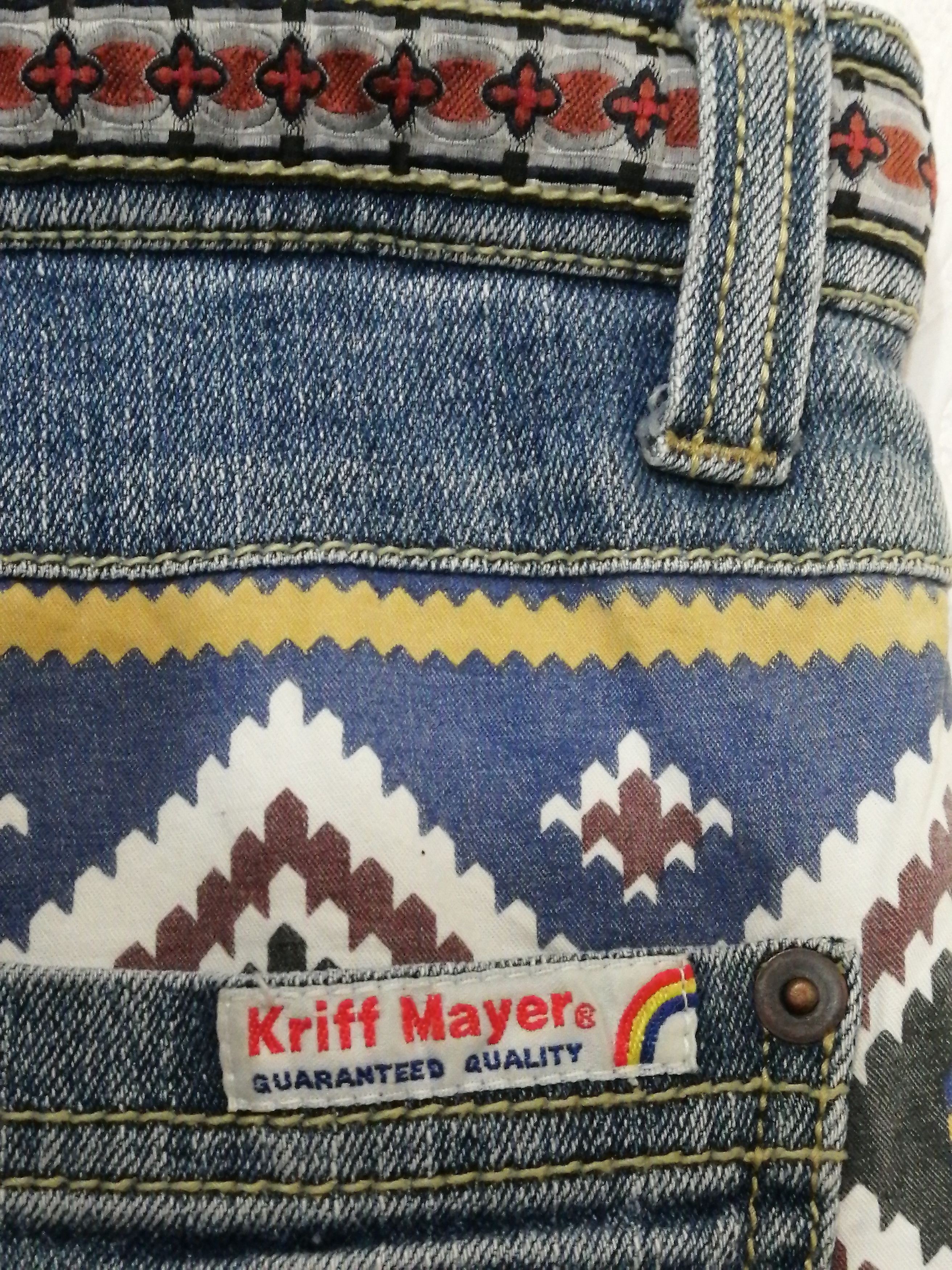 Designer × Japanese Brand Vtg Kriff Mayer Stretch denim Size US 32 / EU 48 - 5 Thumbnail