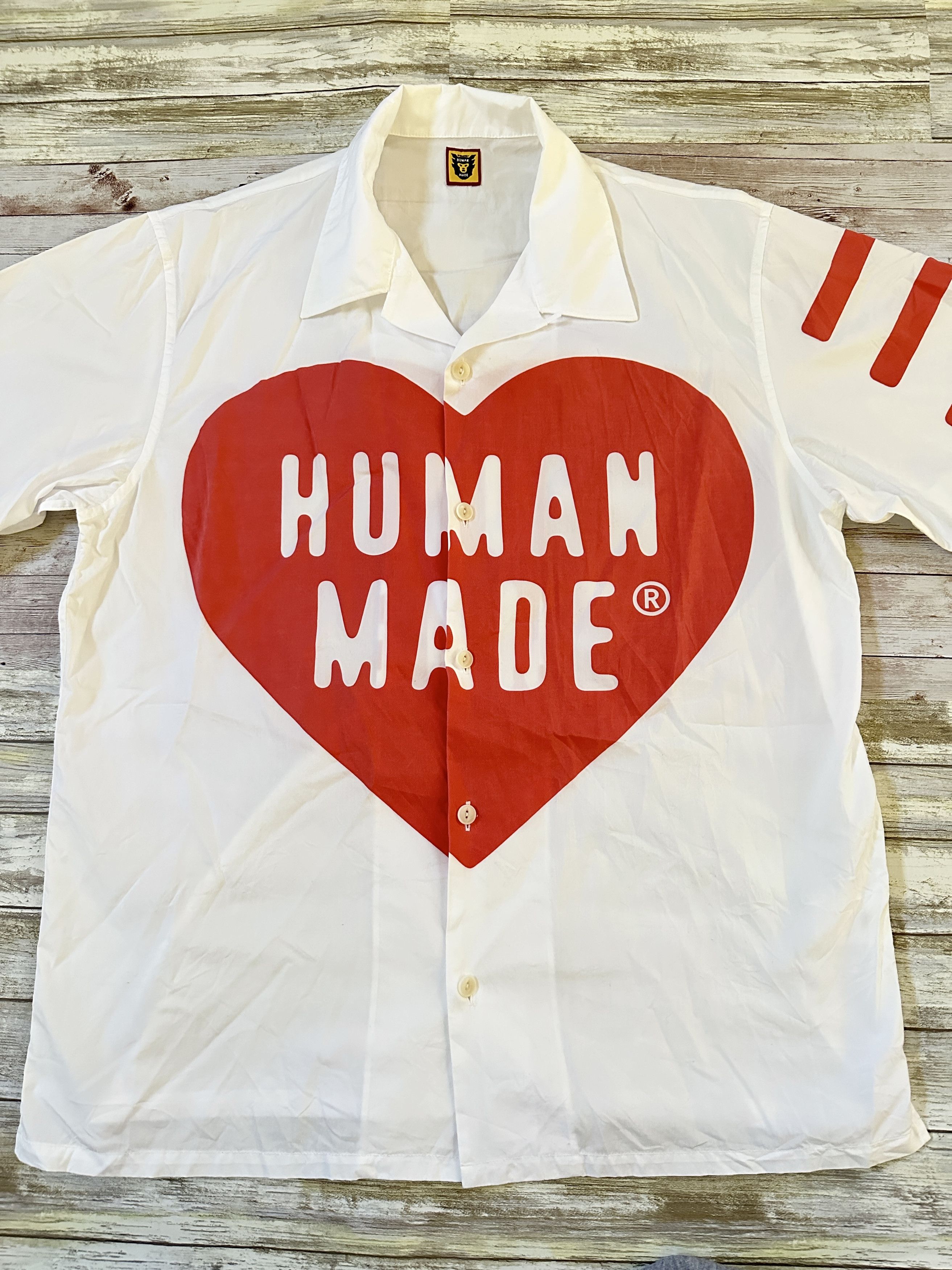 Human Made Big Heart Aloha Shirt Size US XL / EU 56 / 4 - 2 Thumbnail