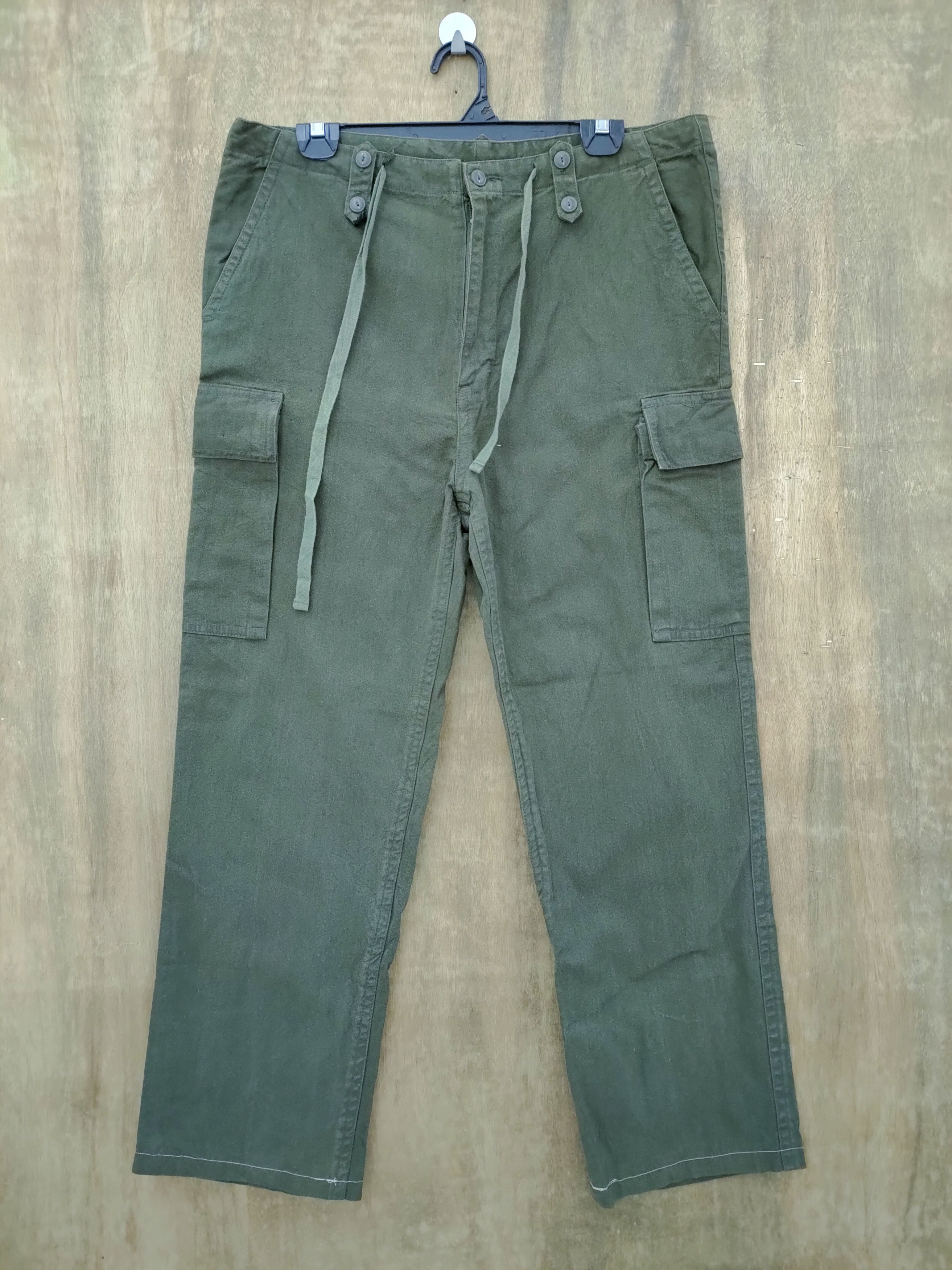 Japanese Brand TAKAIQ.COM CARGO PANTS Size US 32 / EU 48 - 1 Thumbnail