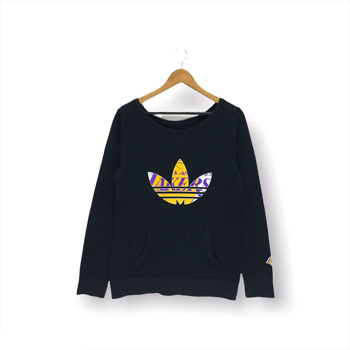 NBA × Vintage Vintage Los Angeles Lakers Basketball Sweatshirt Size US S / EU 44-46 / 1 - 1 Thumbnail