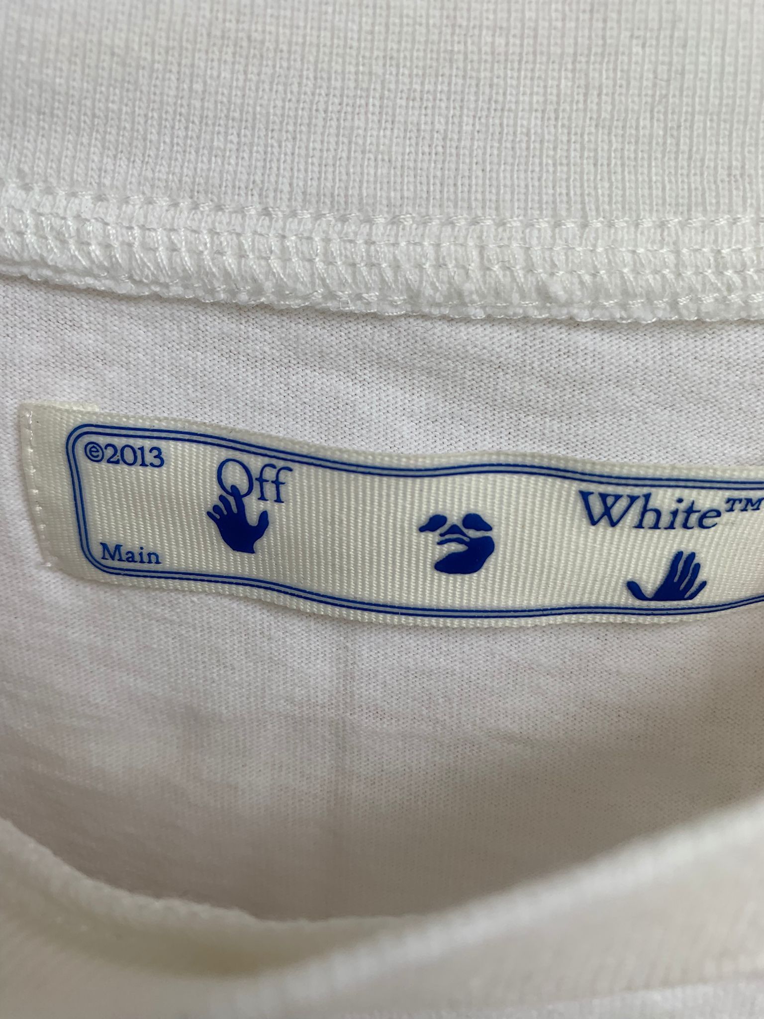 Off-White Madonna Print Tee, SS in White Size US XS / EU 42 / 0 - 7 Thumbnail
