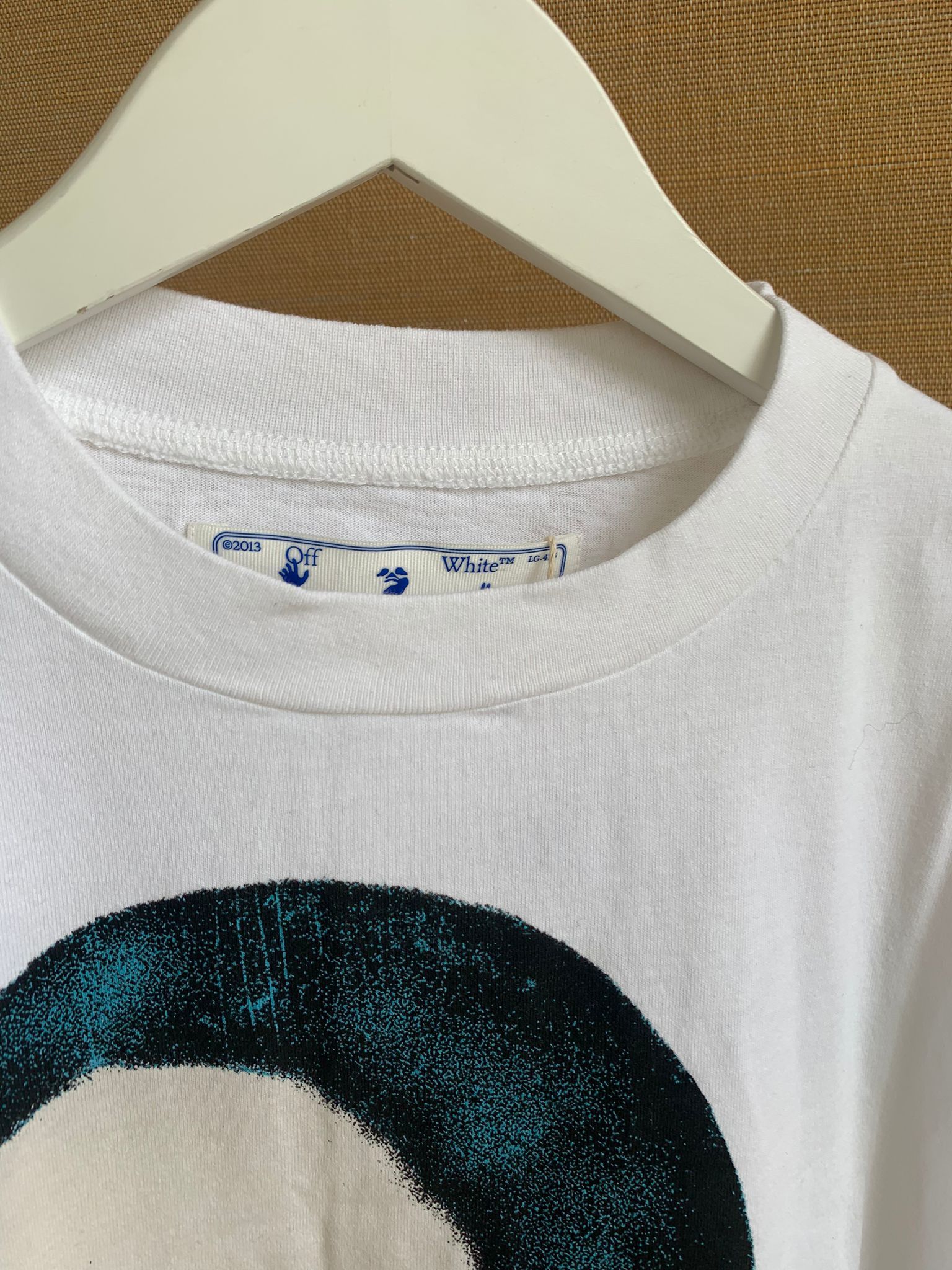 Off-White Madonna Print Tee, SS in White Size US XS / EU 42 / 0 - 4 Thumbnail
