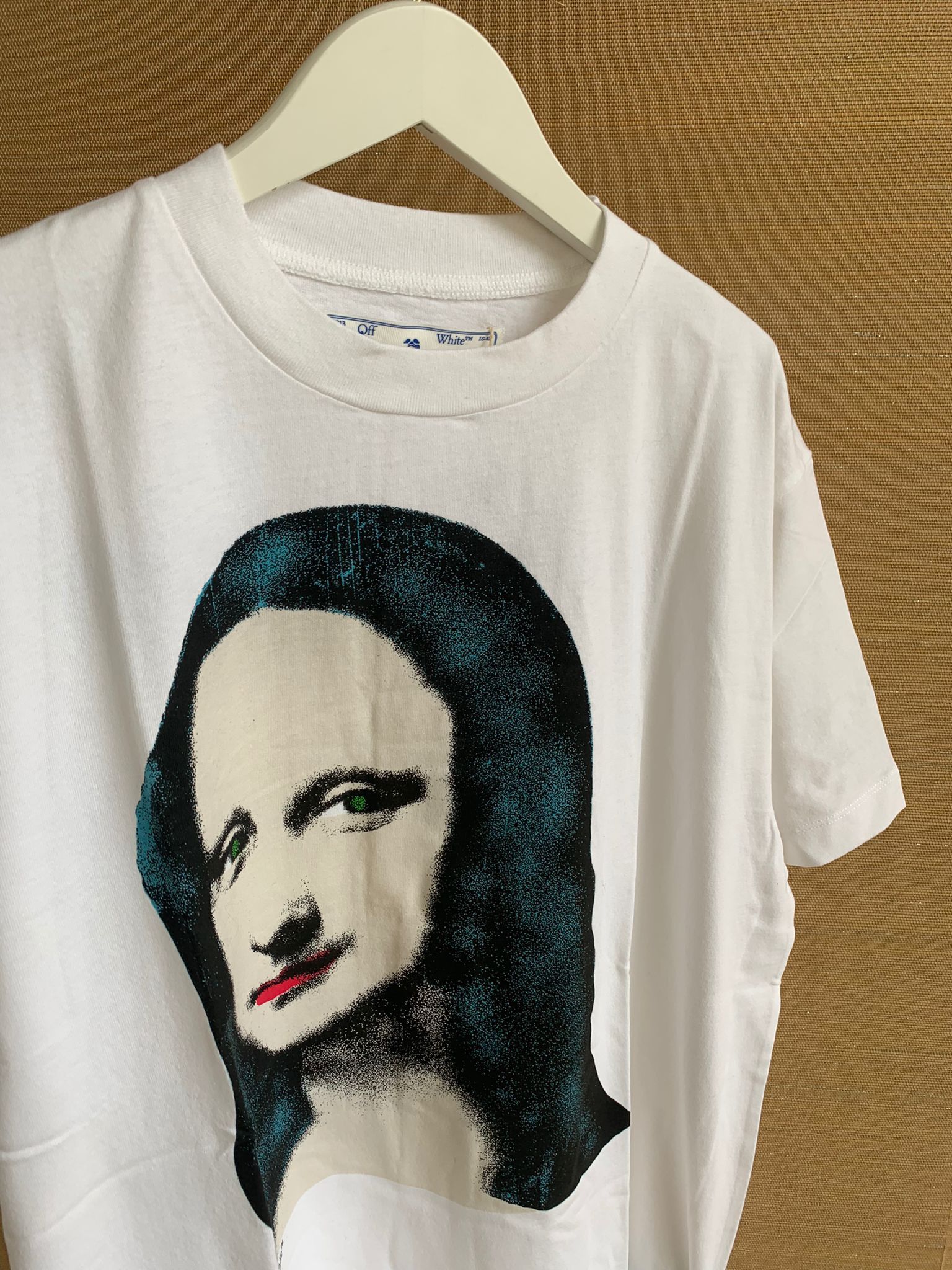 Off-White Madonna Print Tee, SS in White Size US XS / EU 42 / 0 - 5 Thumbnail