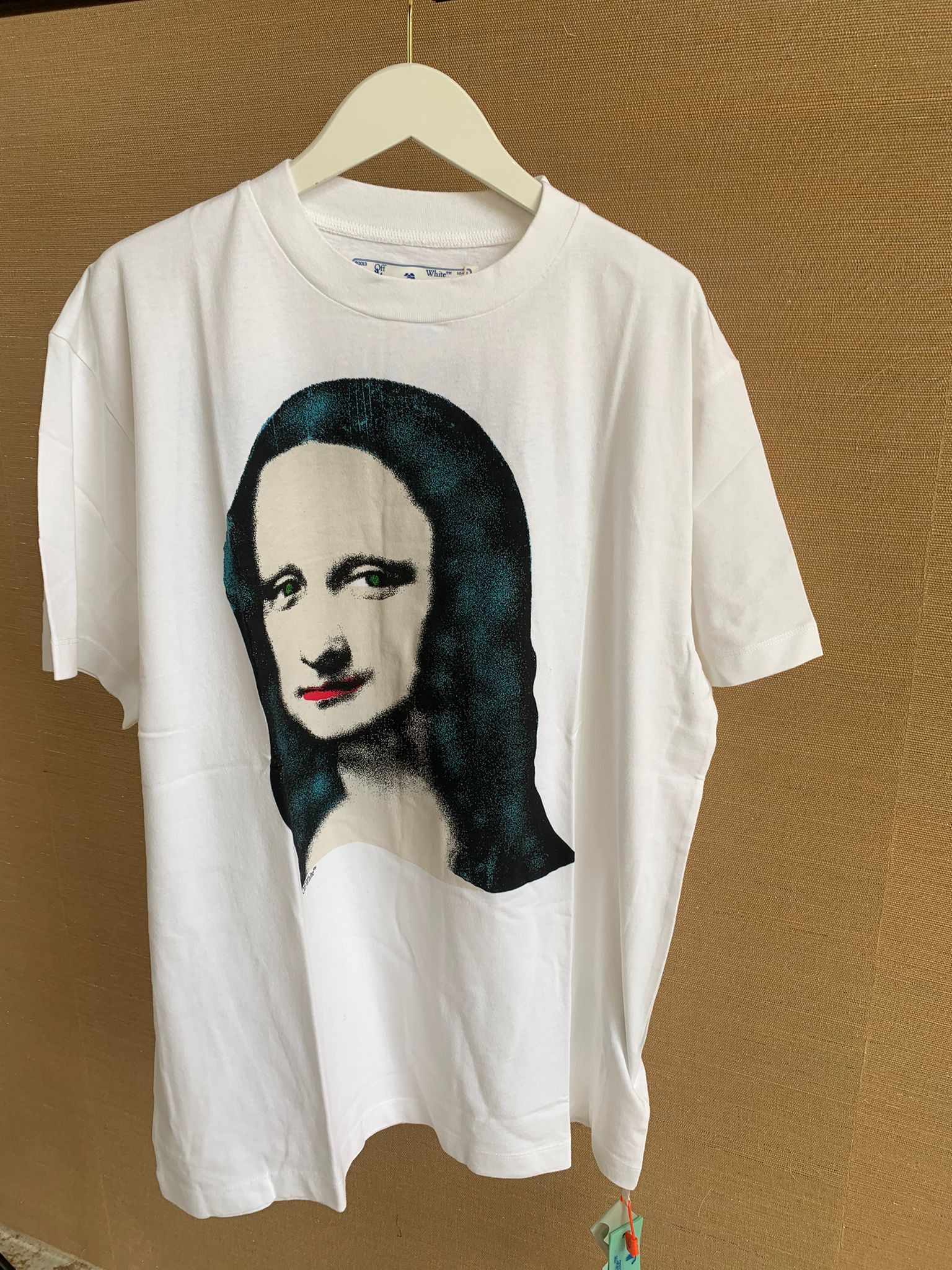 Off-White Madonna Print Tee, SS in White Size US XS / EU 42 / 0 - 2 Thumbnail