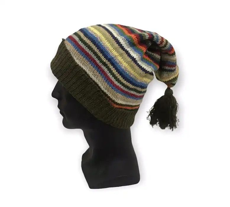 Gap Stripe Design Beanie Hat