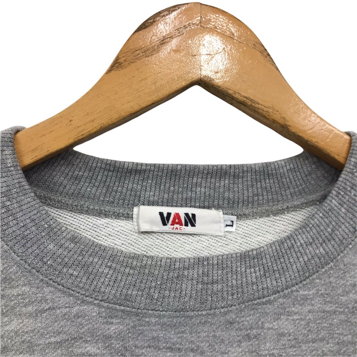 Japanese Brand × Vintage Vintage Van Jac Big Logo Art Design Sweatshirt Size US M / EU 48-50 / 2 - 8 Thumbnail