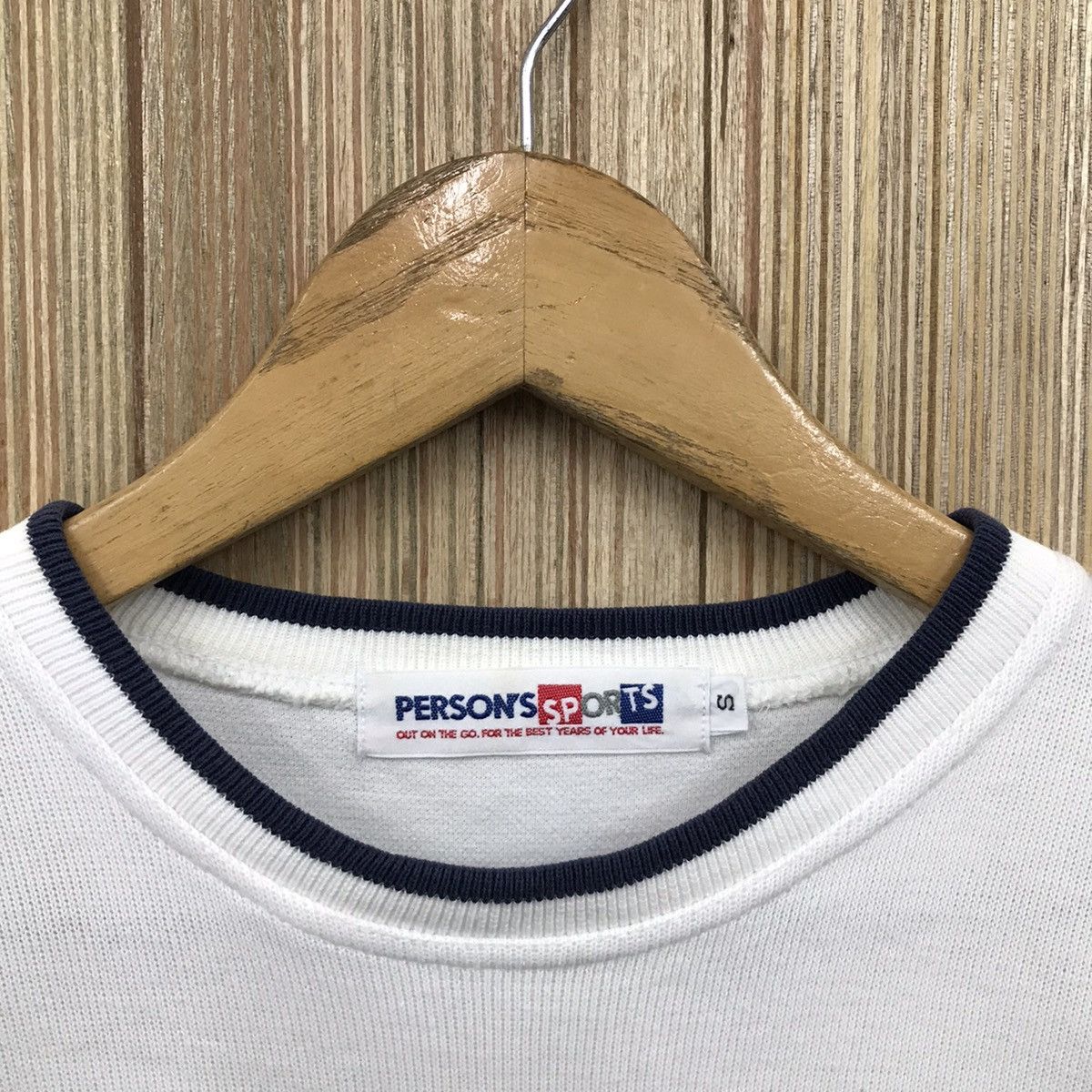 Japanese Brand × Other × PERSON'S Vintage Persons Sport Big Logo Sweatshirt Size US S / EU 44-46 / 1 - 7 Thumbnail