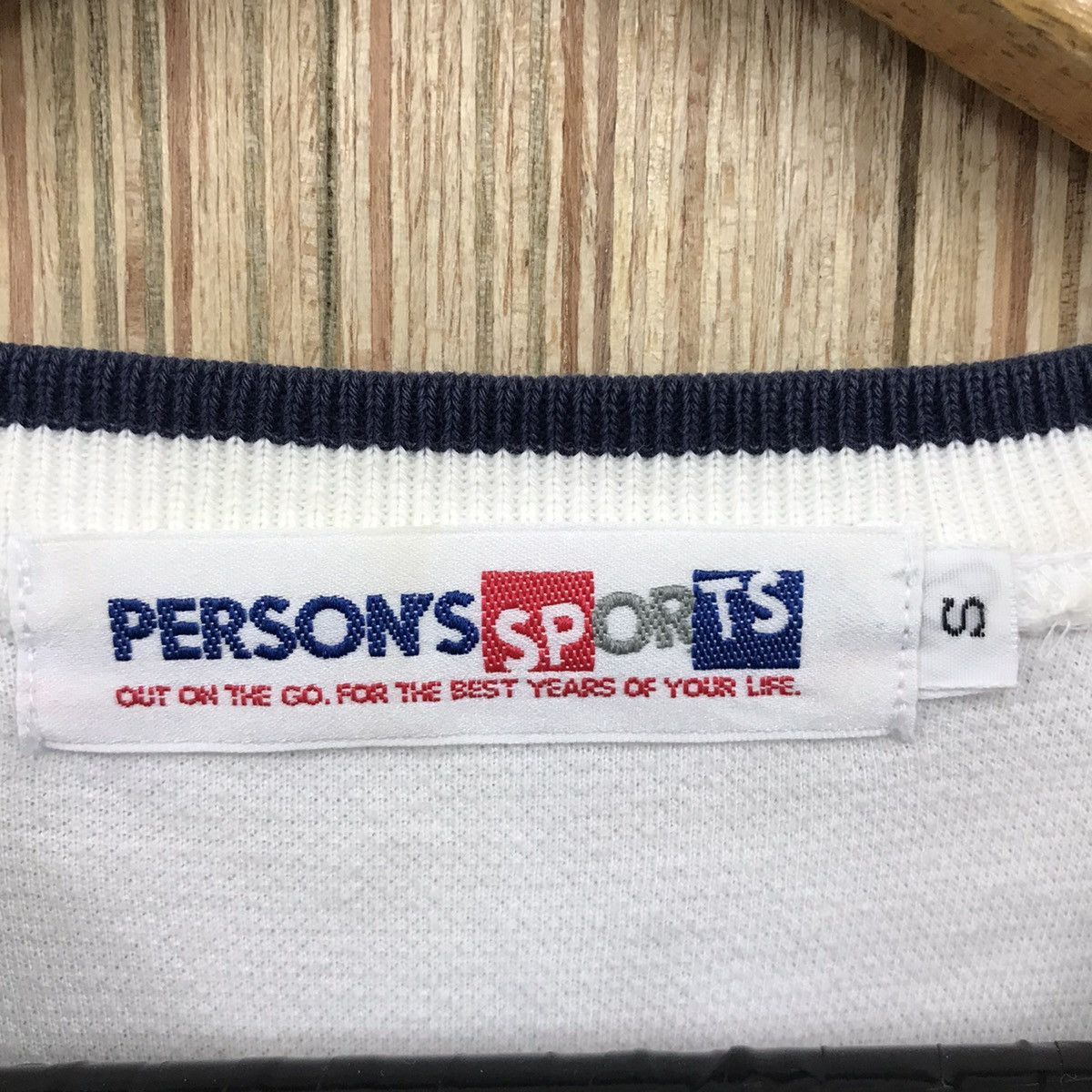 Japanese Brand × Other × PERSON'S Vintage Persons Sport Big Logo Sweatshirt Size US S / EU 44-46 / 1 - 8 Thumbnail