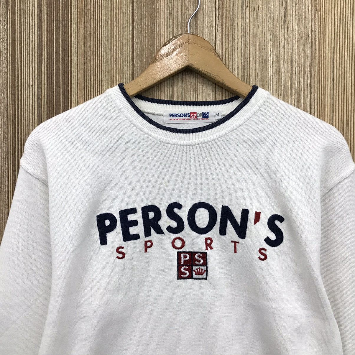 Japanese Brand × Other × PERSON'S Vintage Persons Sport Big Logo Sweatshirt Size US S / EU 44-46 / 1 - 2 Thumbnail