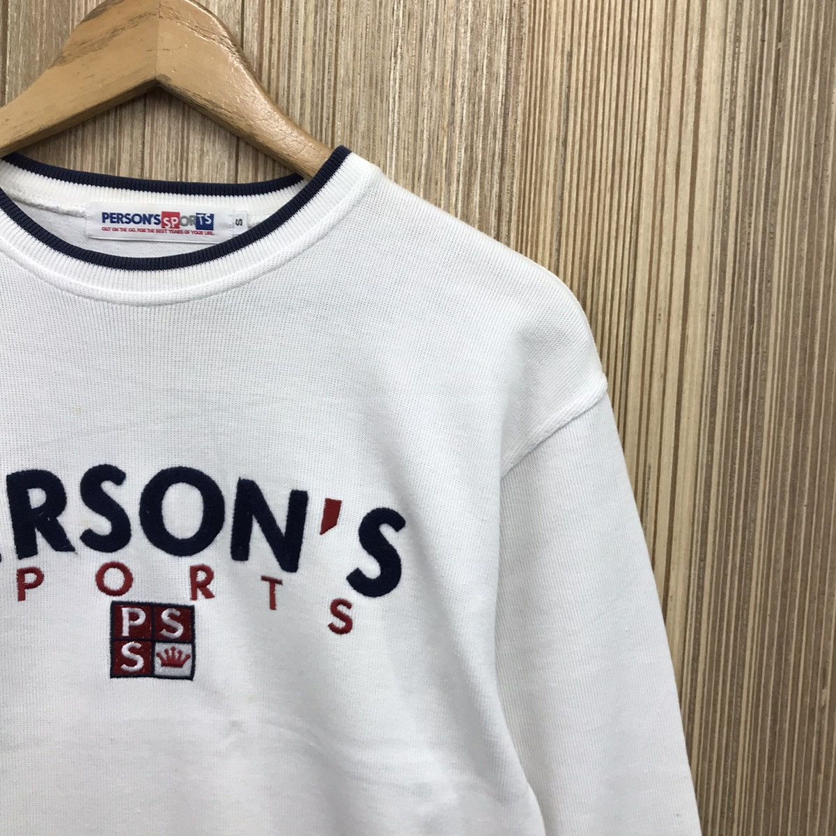 Japanese Brand × Other × PERSON'S Vintage Persons Sport Big Logo Sweatshirt Size US S / EU 44-46 / 1 - 4 Thumbnail
