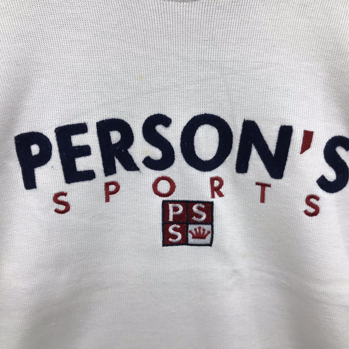 Japanese Brand × Other × PERSON'S Vintage Persons Sport Big Logo Sweatshirt Size US S / EU 44-46 / 1 - 3 Thumbnail