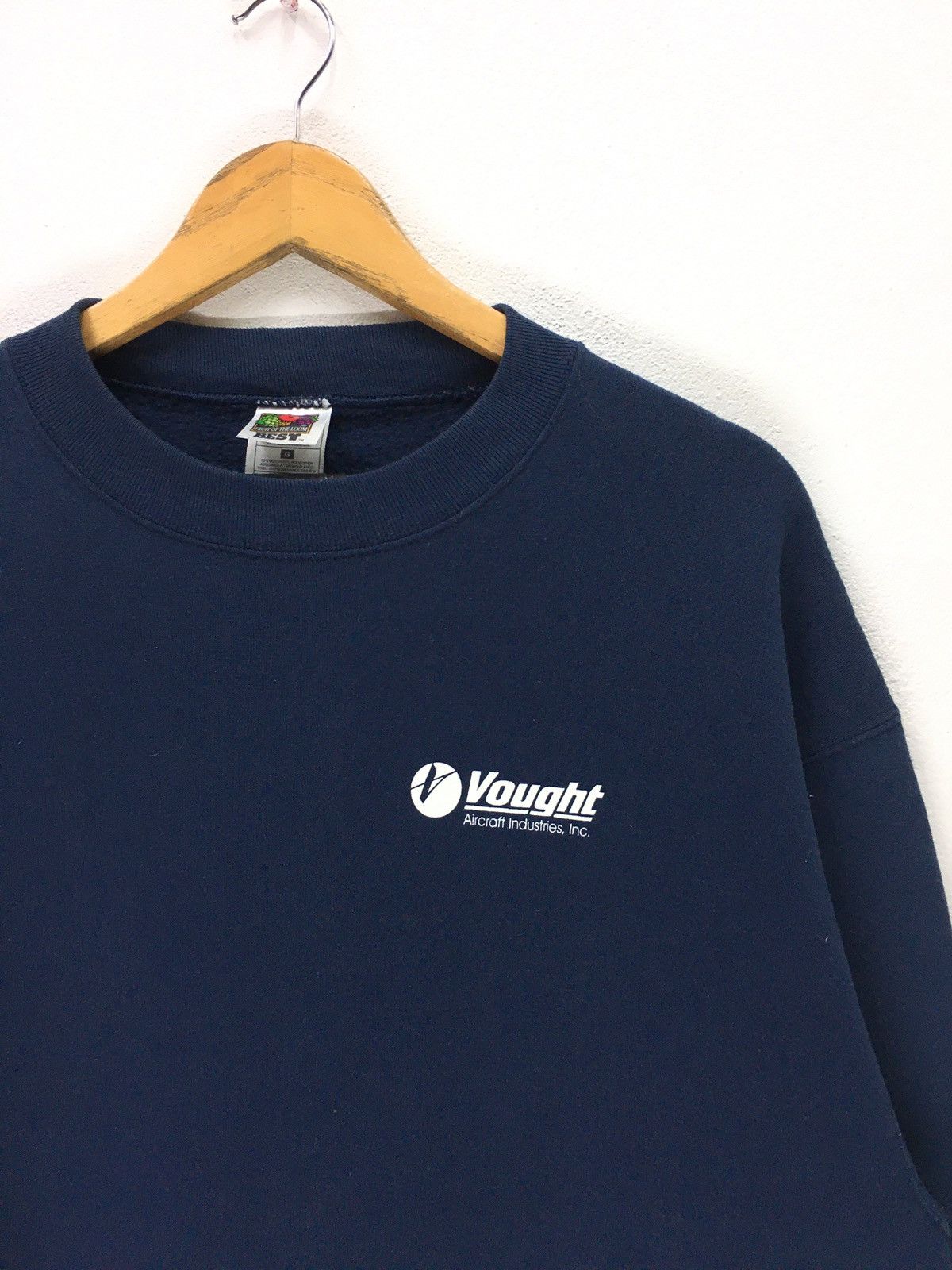 Hanes × Vintage Vintage Vought Aircraft industries inc Sweatshirt Size US L / EU 52-54 / 3 - 2 Thumbnail