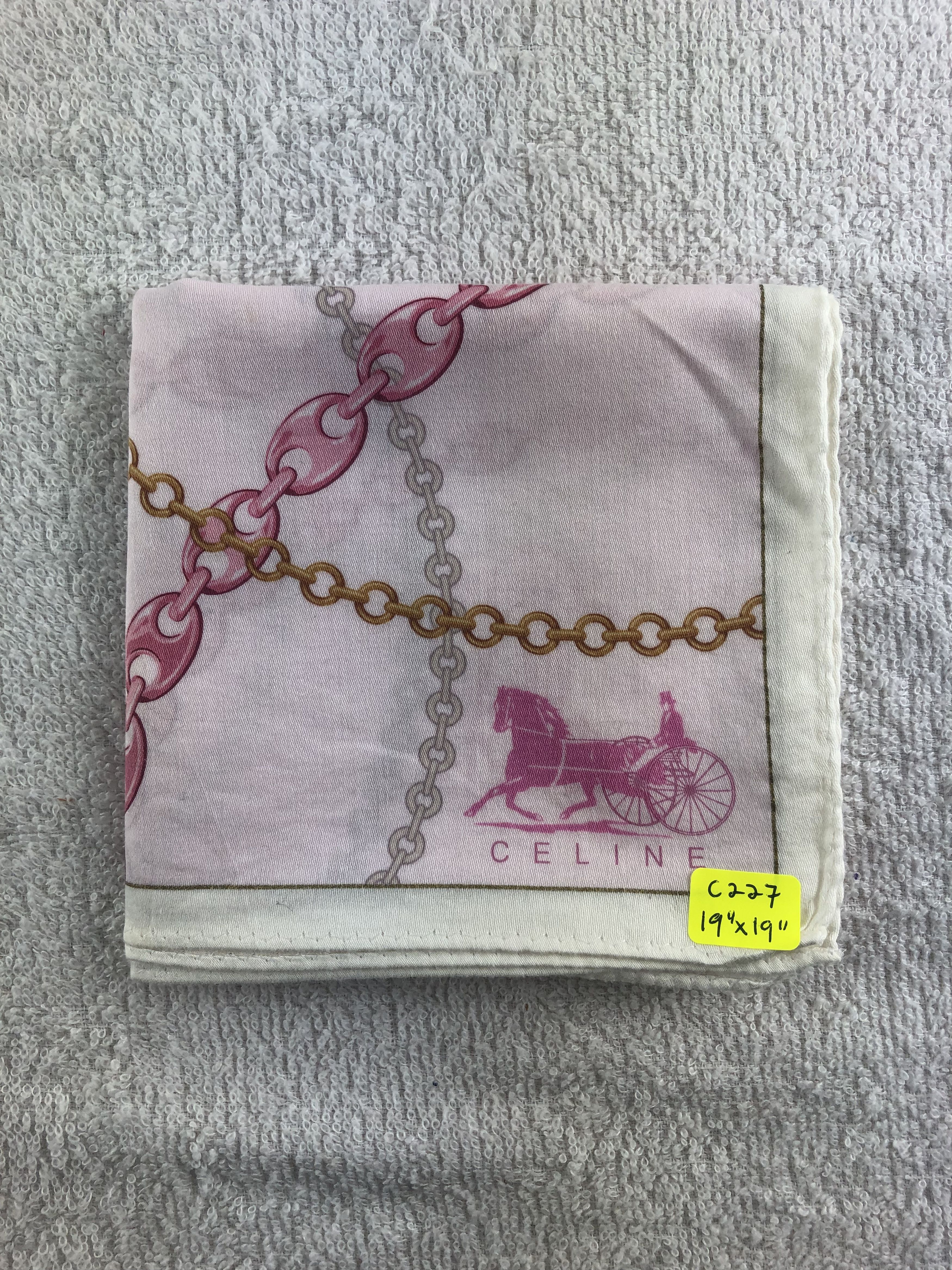 Celine Celine Handkerchief / Bandana / Neckerchief C227 Size ONE SIZE - 6 Thumbnail