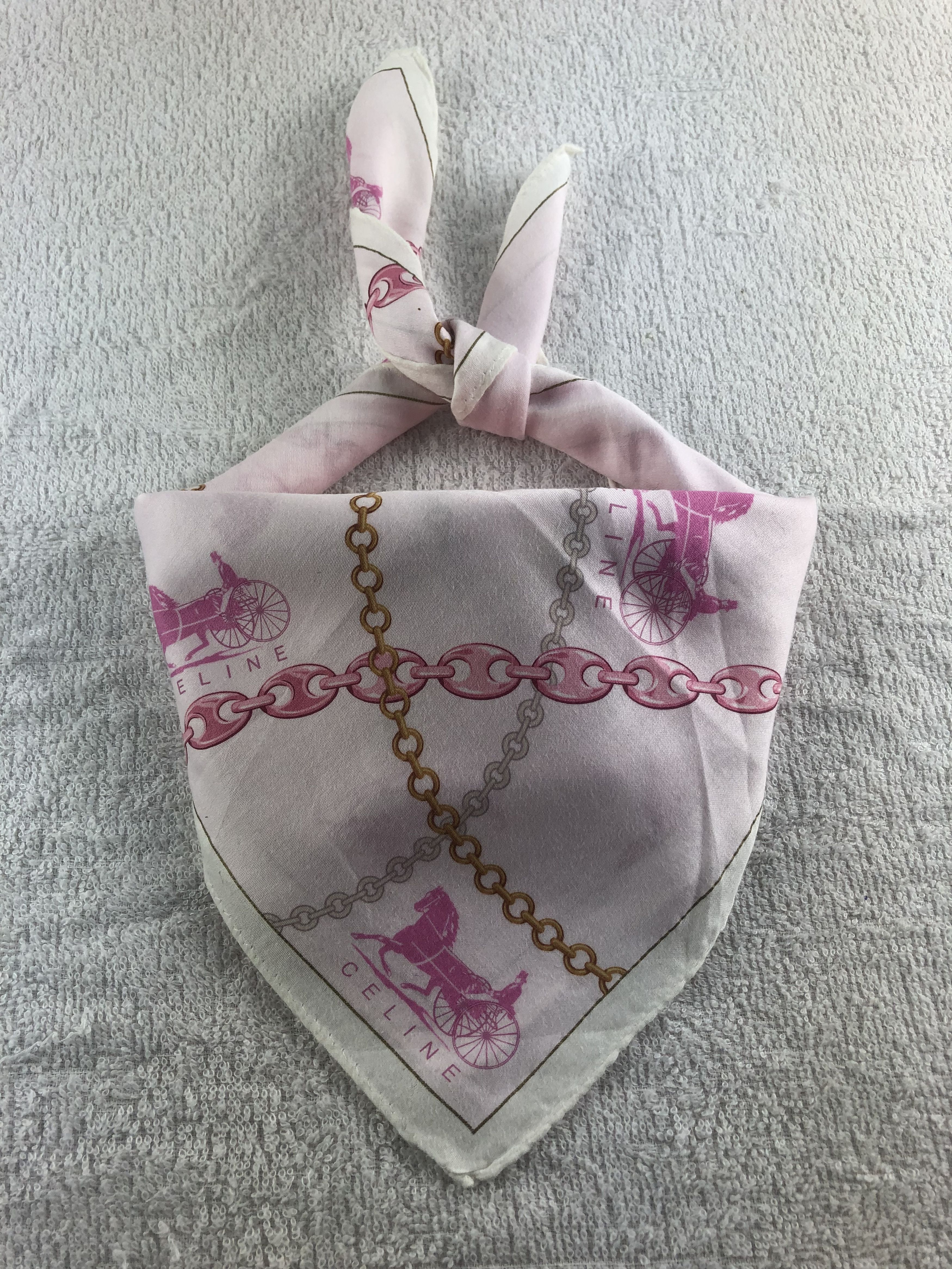Celine Celine Handkerchief / Bandana / Neckerchief C227 Size ONE SIZE - 1 Thumbnail