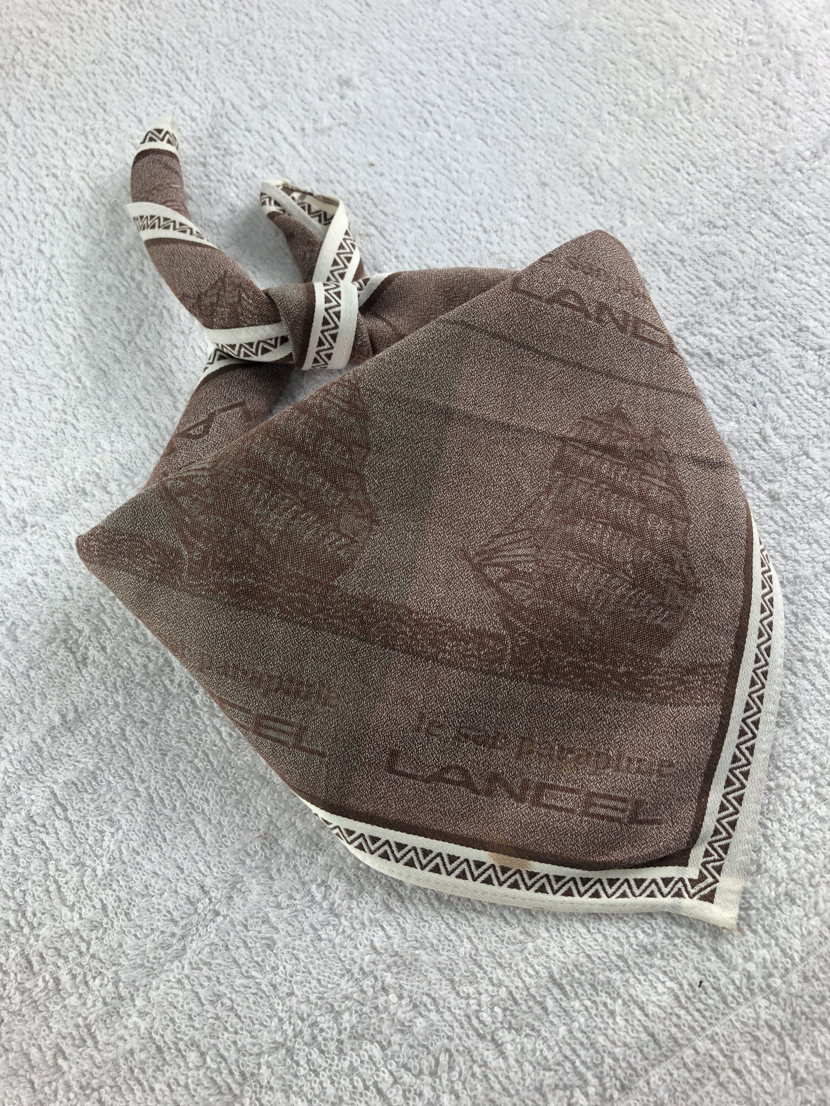Lancel Lancel Handkerchief / Bandana / Neckerchief C225 Size ONE SIZE - 1 Thumbnail