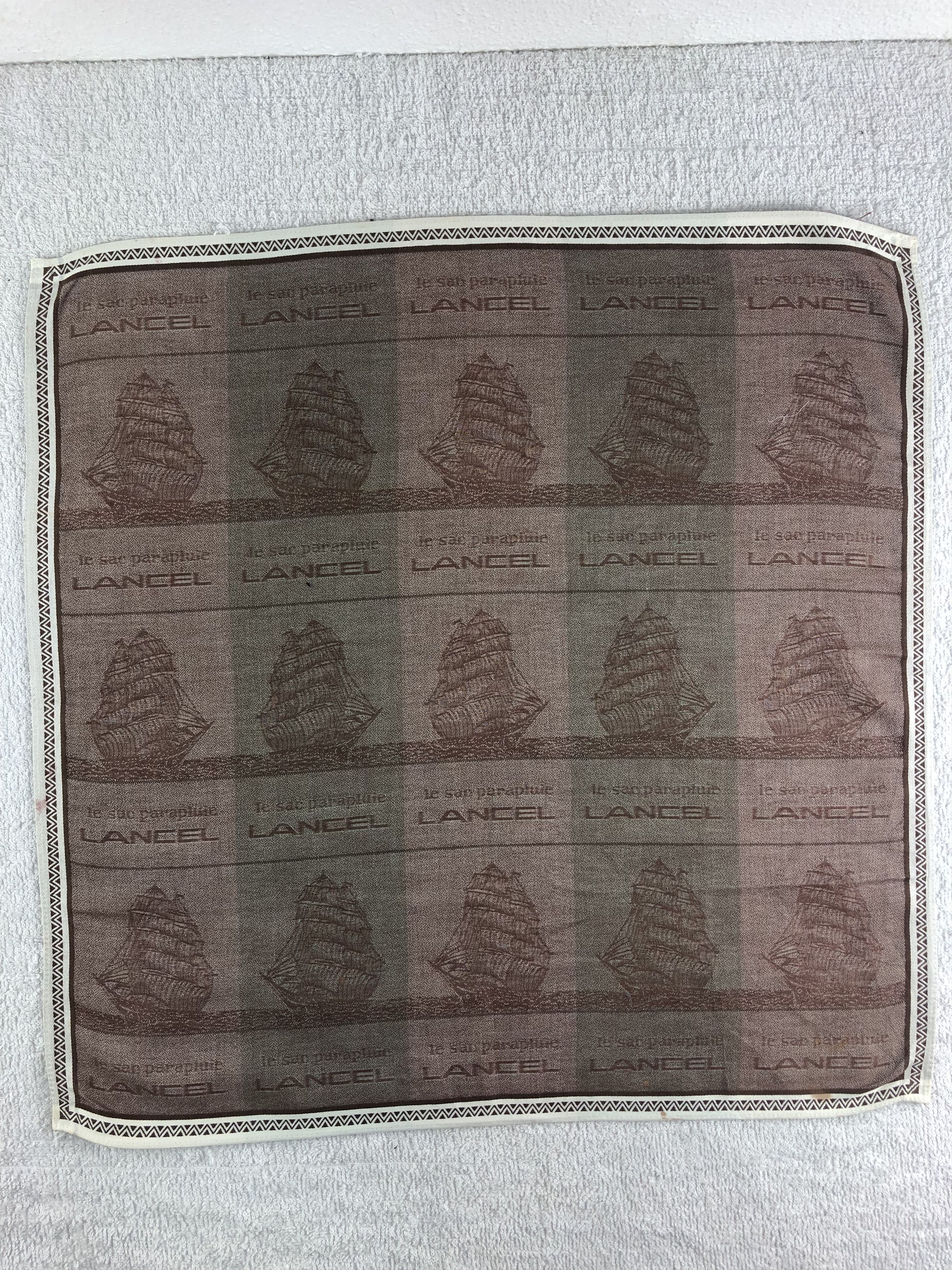 Lancel Lancel Handkerchief / Bandana / Neckerchief C225 Size ONE SIZE - 3 Thumbnail