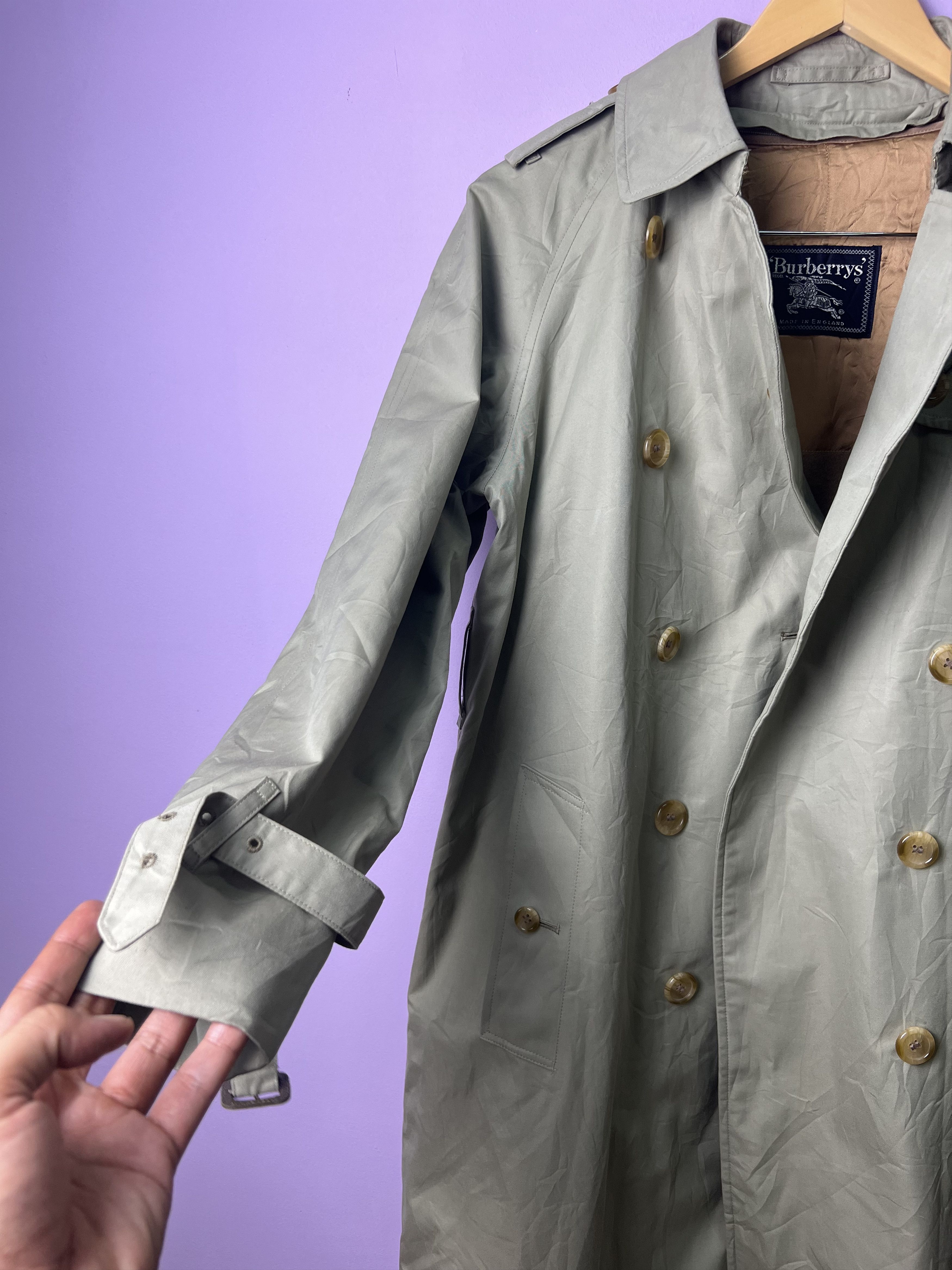 Burberry 🔥Vintage Burberrys’ Made In England Coats Size US S / EU 44-46 / 1 - 9 Thumbnail