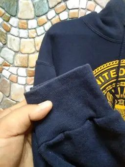 Vintage VINTAGE US NAVY HOODIE BIG LOGO Size US S / EU 44-46 / 1 - 4 Thumbnail