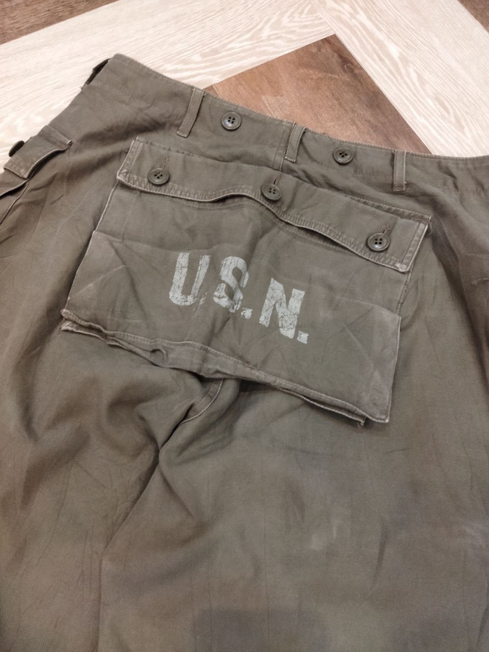 Vintage Vintage USN Army OG Monkey Pants Size US 32 / EU 48 - 5 Thumbnail