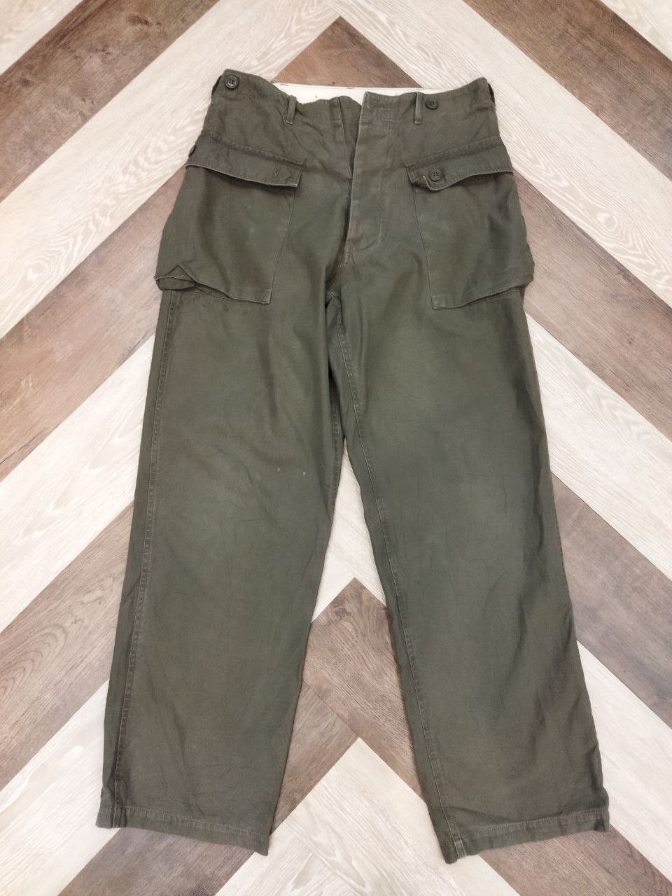 Vintage Vintage USN Army OG Monkey Pants Size US 32 / EU 48 - 6 Thumbnail