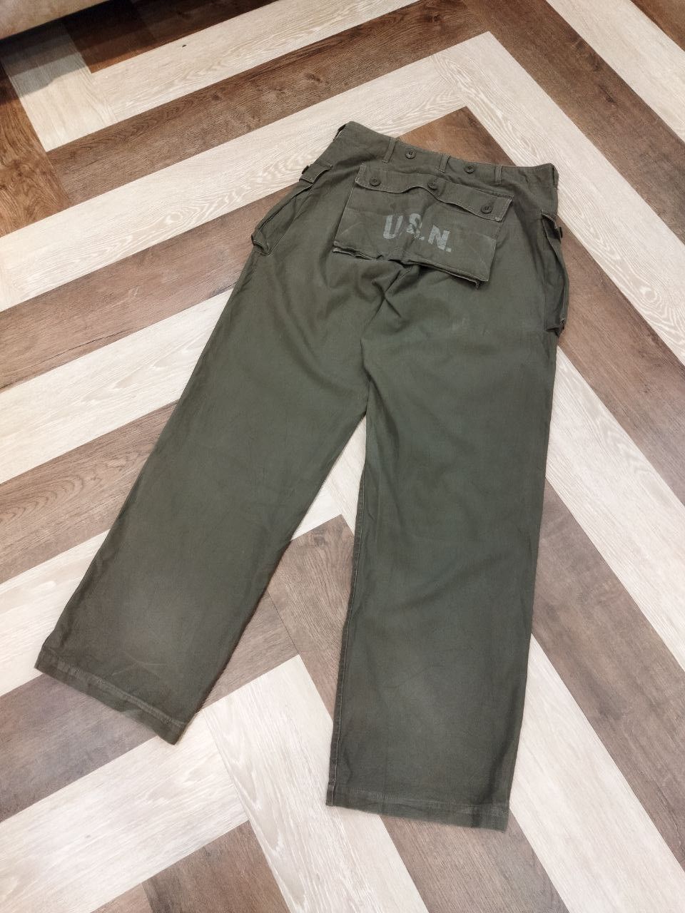 Vintage Vintage USN Army OG Monkey Pants Size US 32 / EU 48 - 4 Thumbnail