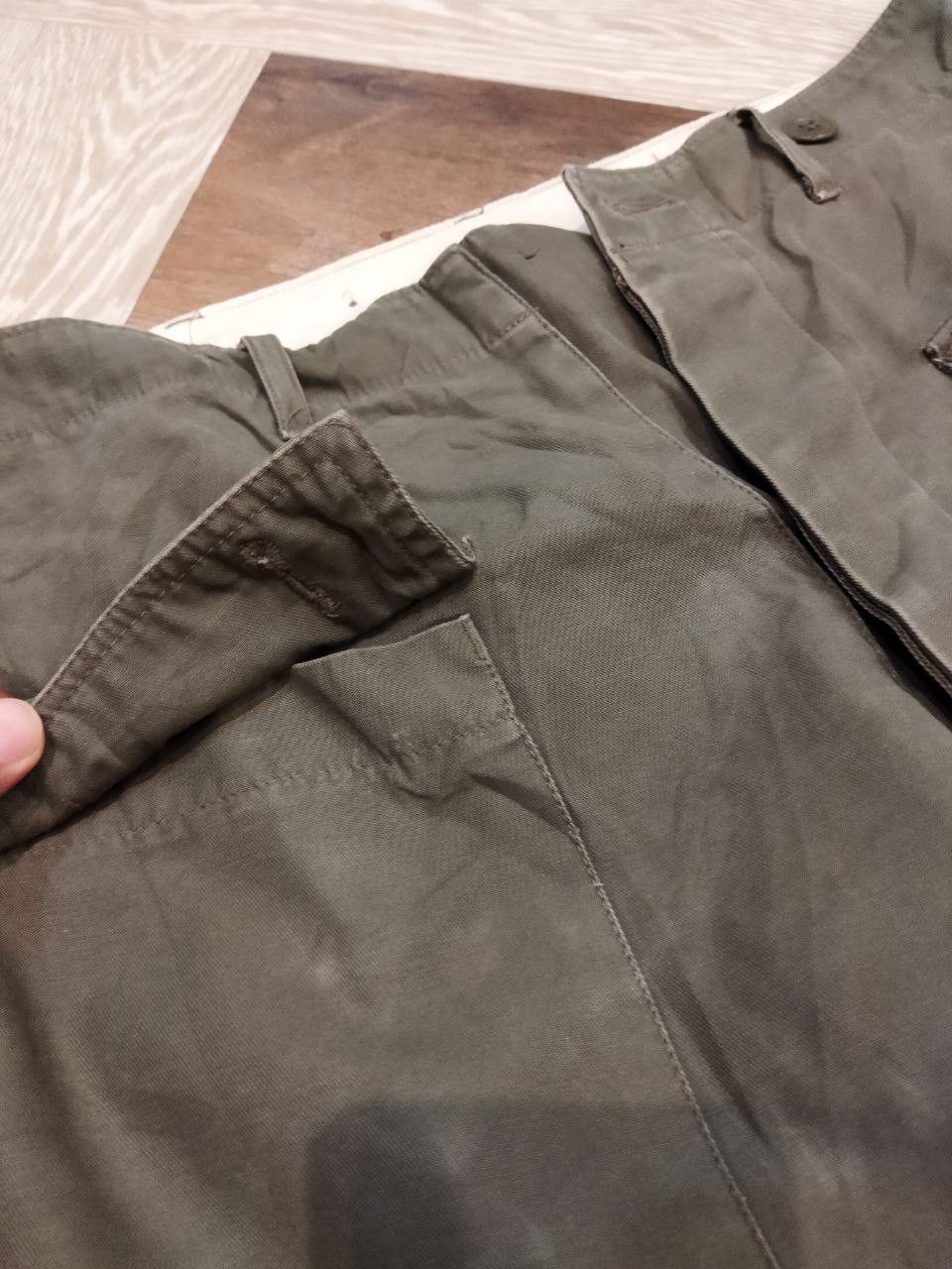 Vintage Vintage USN Army OG Monkey Pants Size US 32 / EU 48 - 10 Thumbnail
