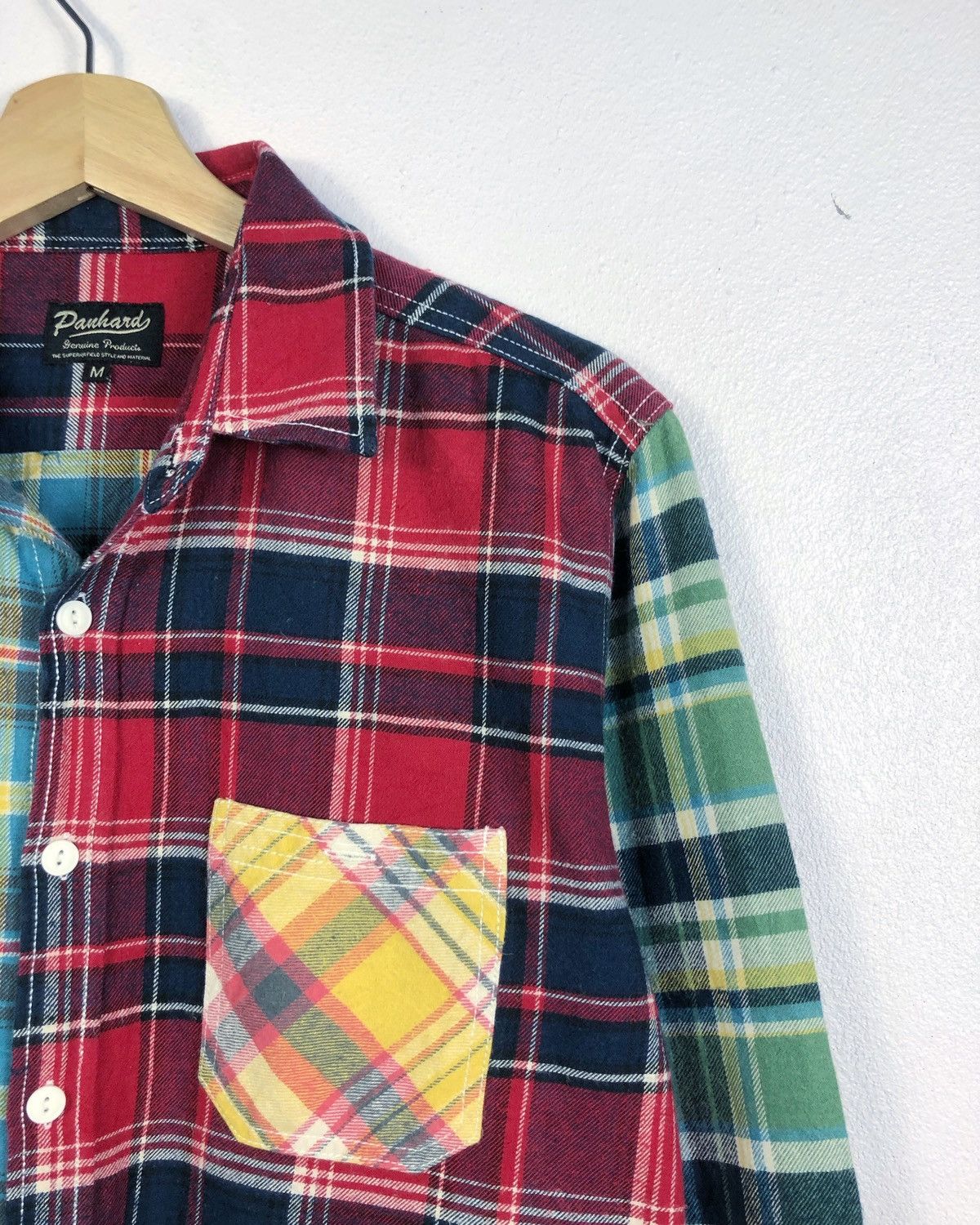 Flannel × Japanese Brand Rare Panhard Multicolor Flannel Size US M / EU 48-50 / 2 - 3 Thumbnail