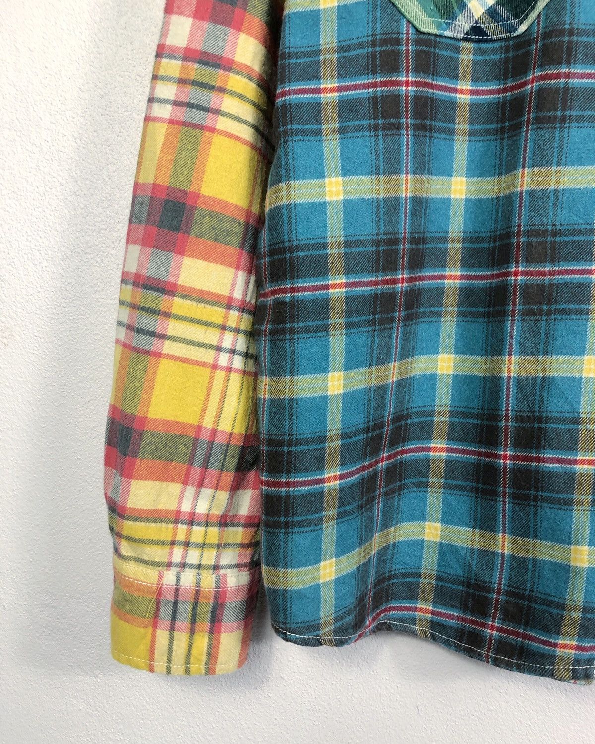 Flannel × Japanese Brand Rare Panhard Multicolor Flannel Size US M / EU 48-50 / 2 - 5 Thumbnail