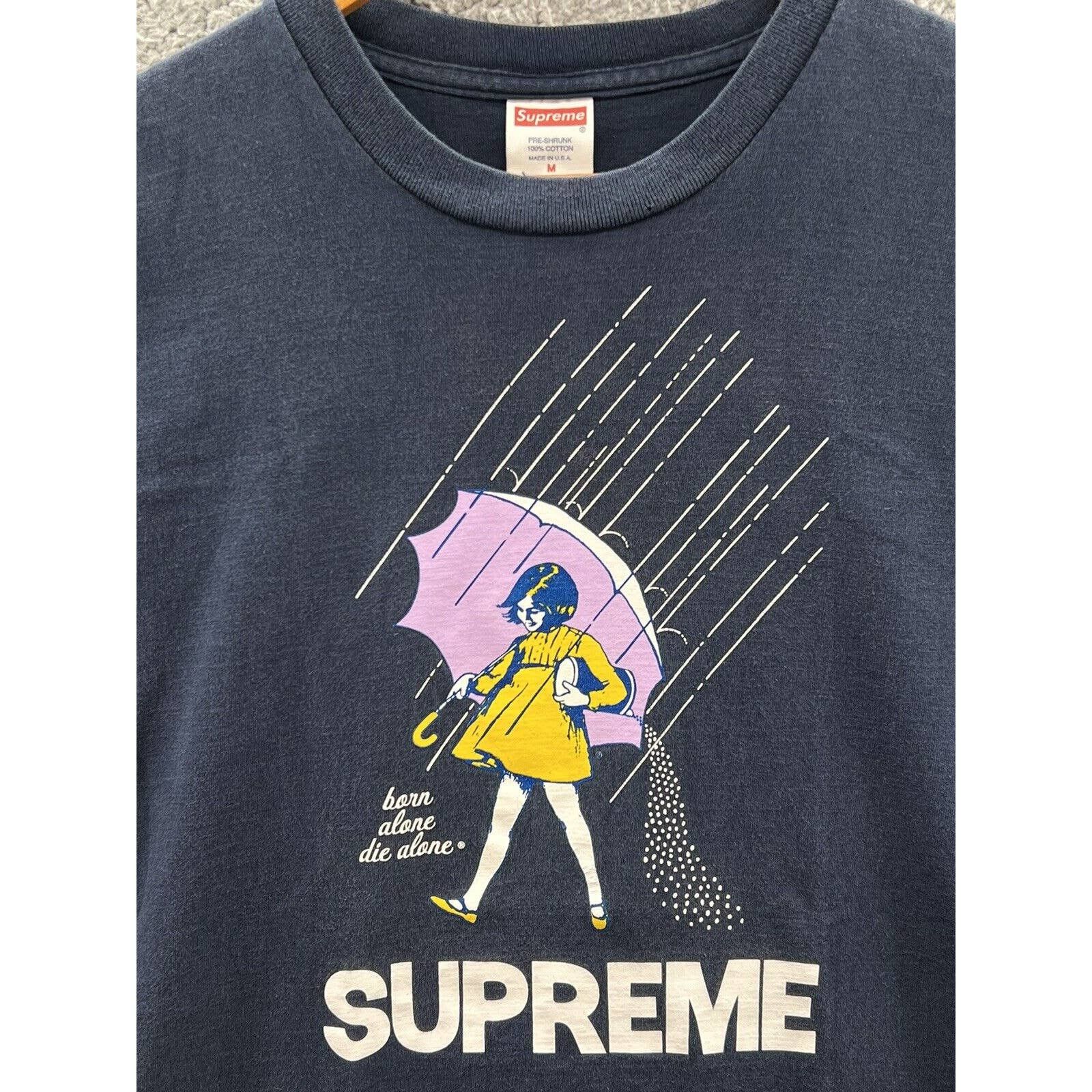 Supreme Supreme 2010 Supreme Morton Salt Born Alone Die Alone Tee 