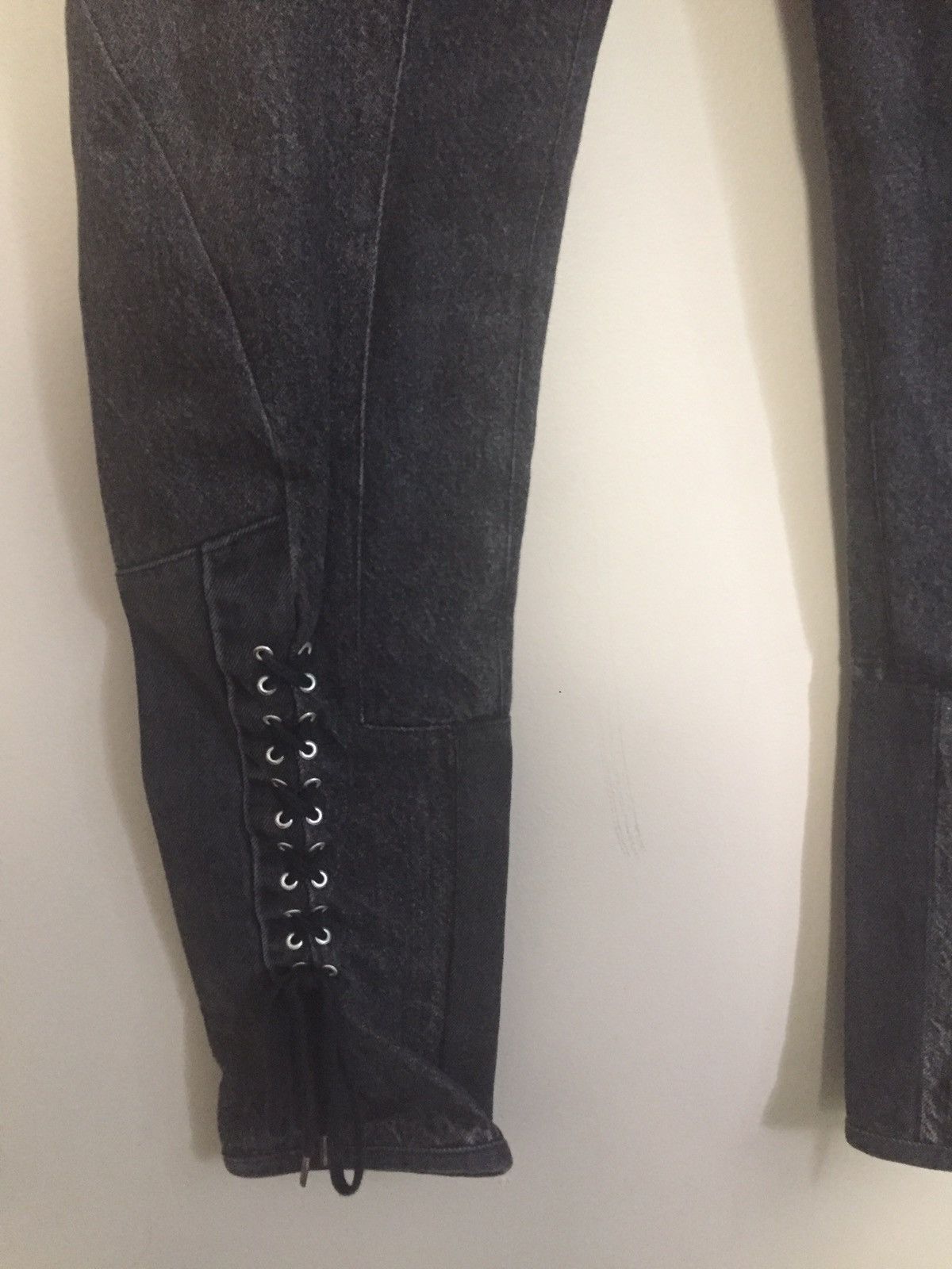 Takahiromiyashita The Soloist. AW14 Remake patchwork jodhpurs jeans Size US 28 / EU 44 - 4 Thumbnail
