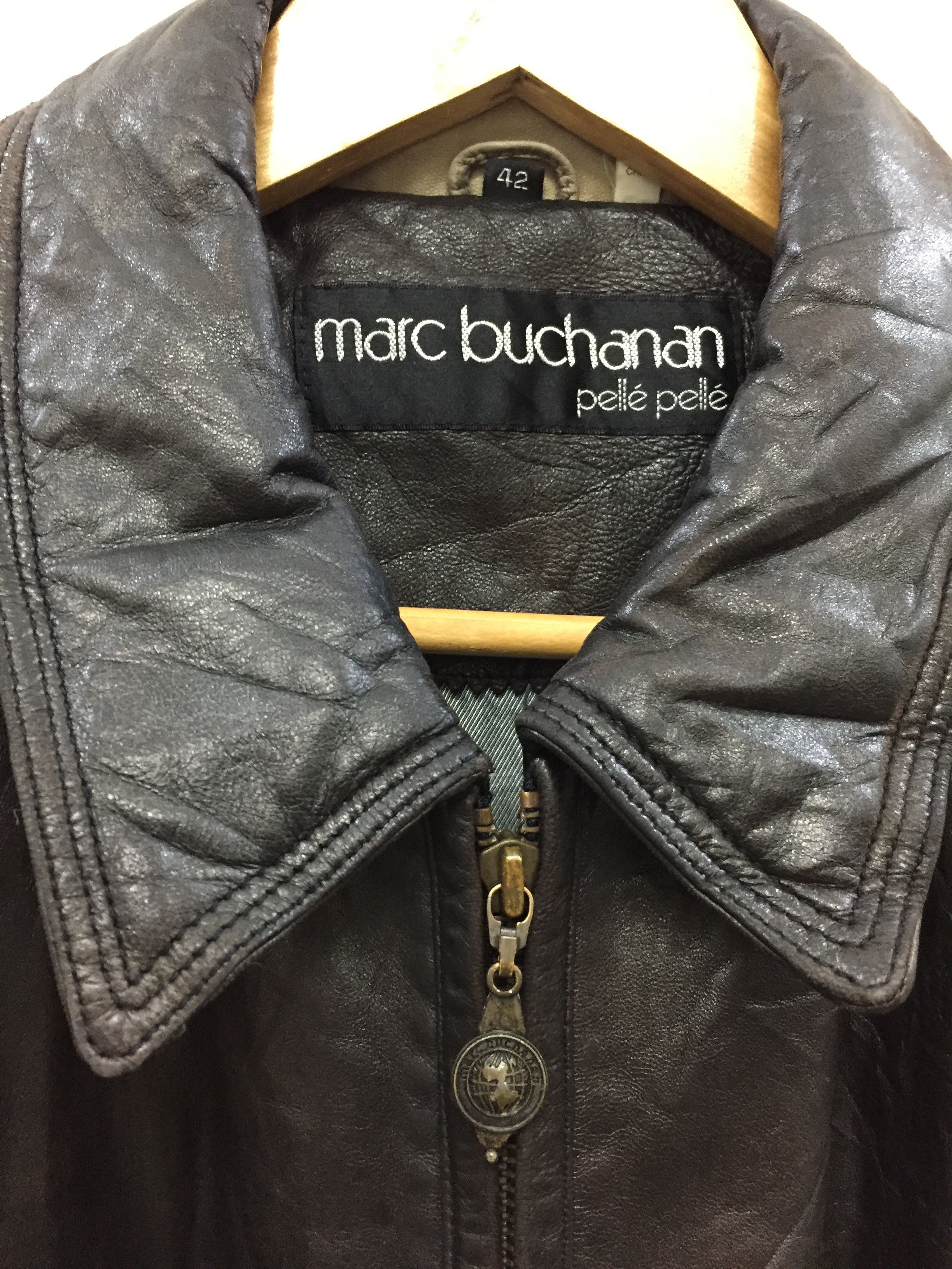 Marc Buchanan 1995 Marc buchanan Pelle Pelle 17 year of fashion leather Size US L / EU 52-54 / 3 - 11 Thumbnail