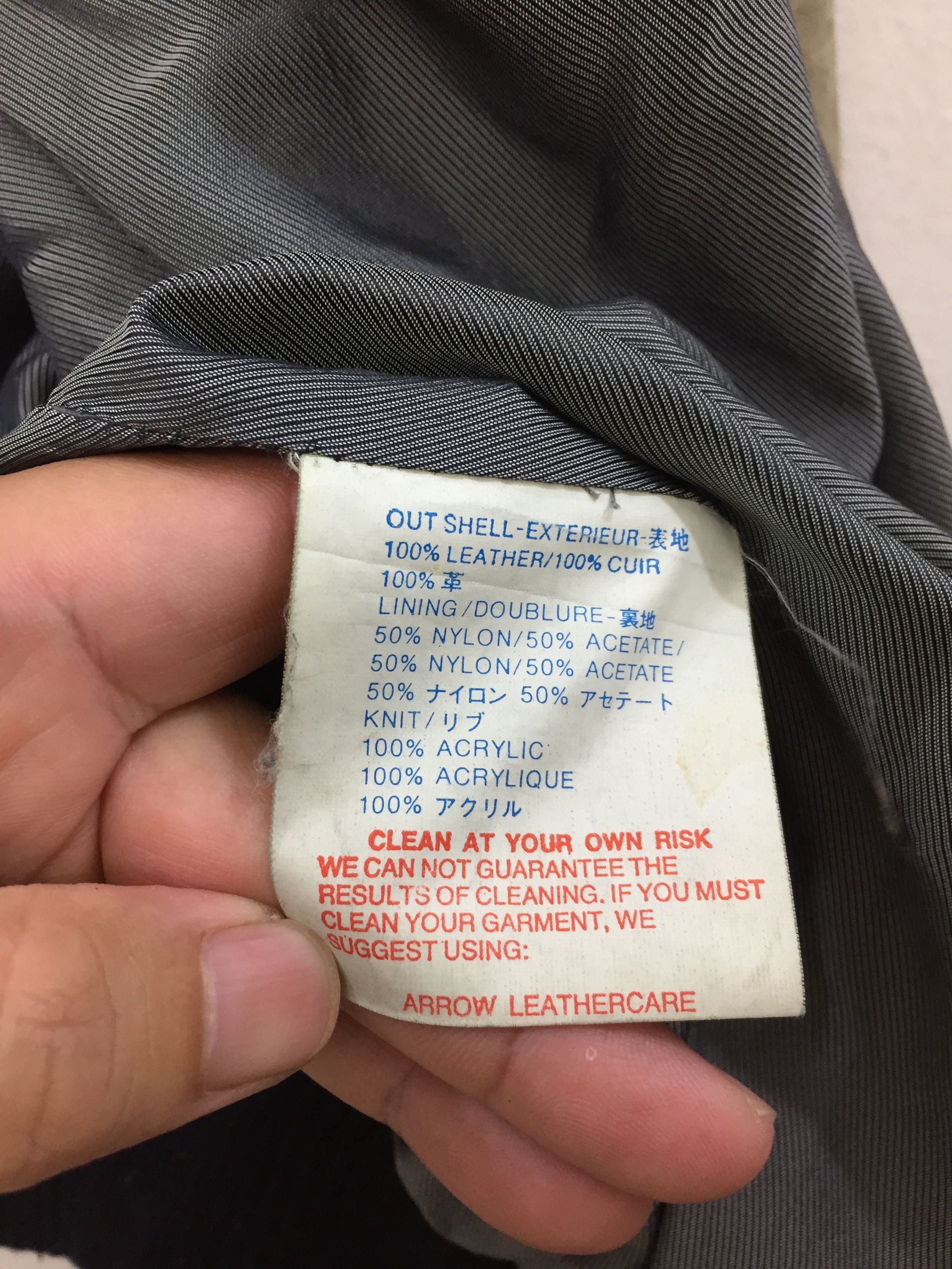 Marc Buchanan 1995 Marc buchanan Pelle Pelle 17 year of fashion leather Size US L / EU 52-54 / 3 - 12 Thumbnail