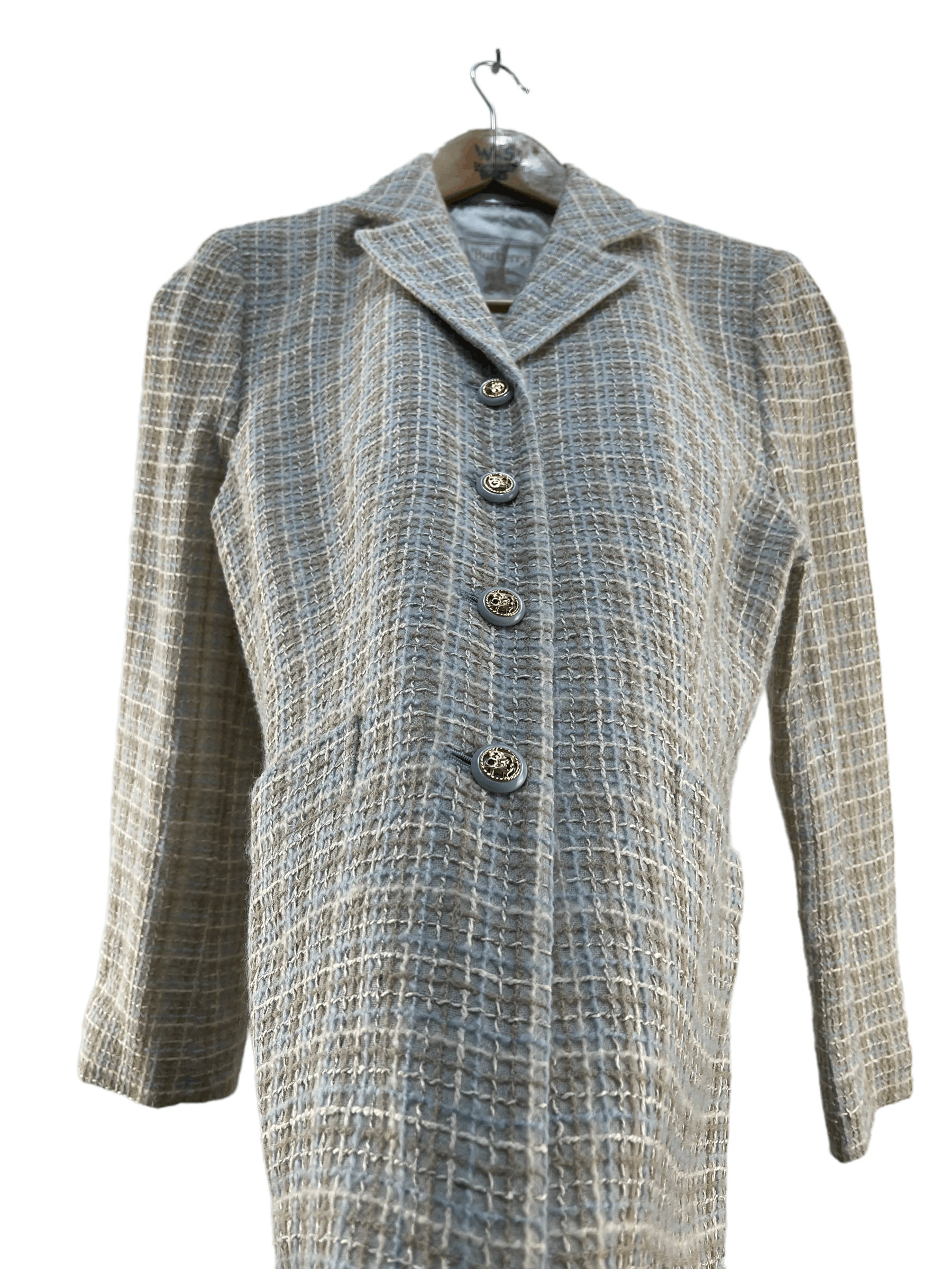 Burberry Vintage Burberrys Tweed Jacket Size US S / EU 44-46 / 1 - 6 Thumbnail